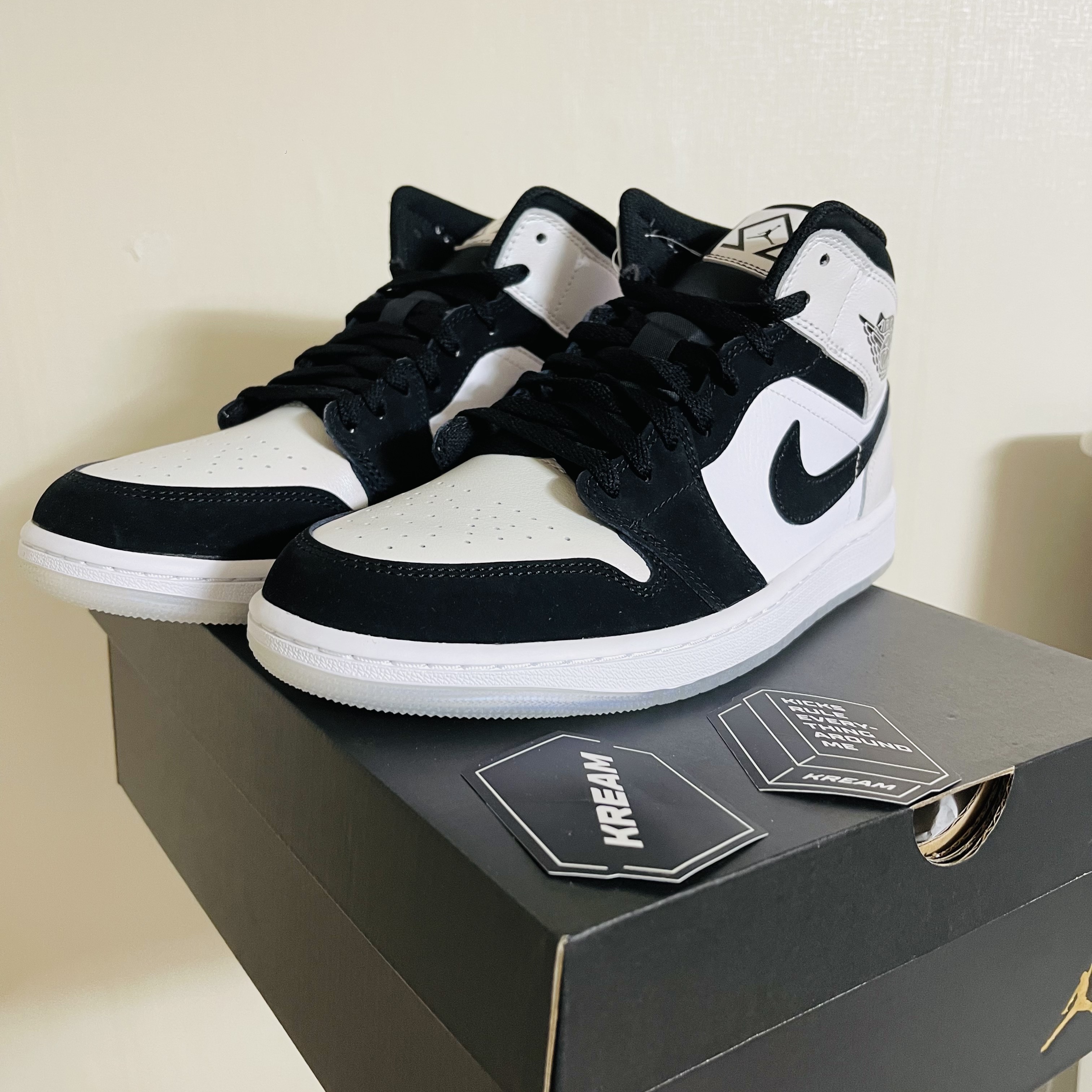 Jordan 1 Mid SE Diamond 착용 스타일 - 3