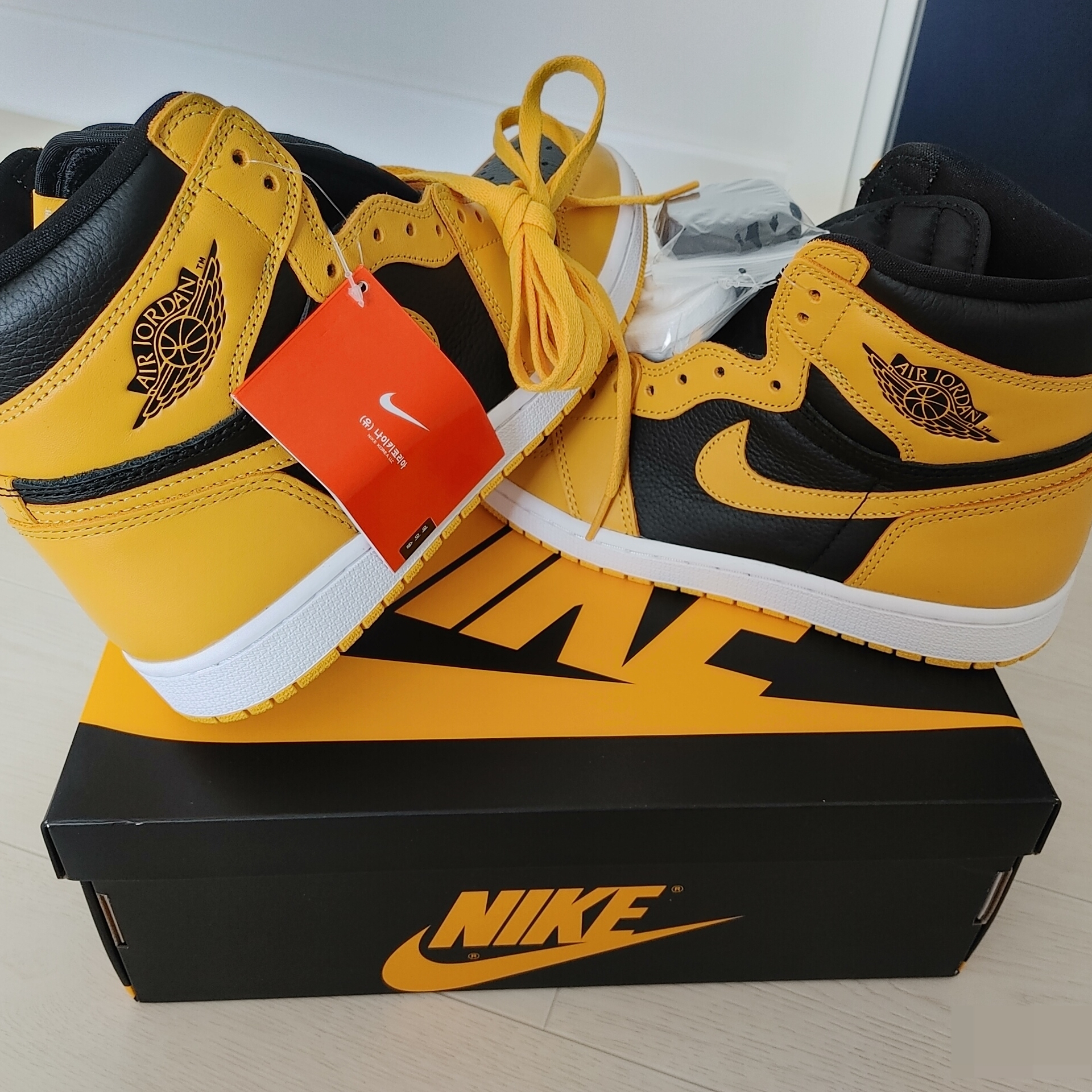 Jordan 1 Retro High OG Pollen 착용 스타일 - 3