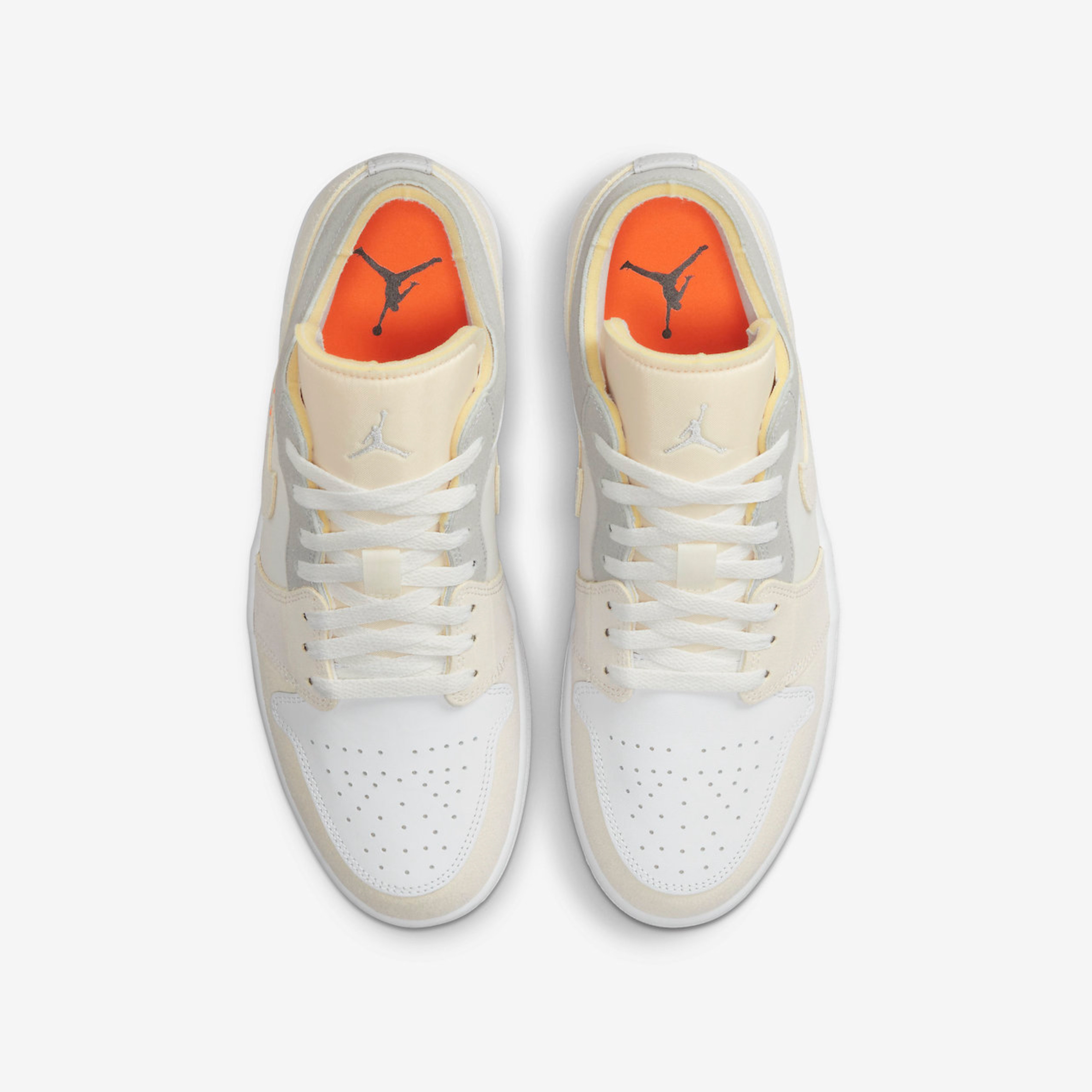 Jordan 1 Low SE Craft White and Phantom 착용 스타일 - 3