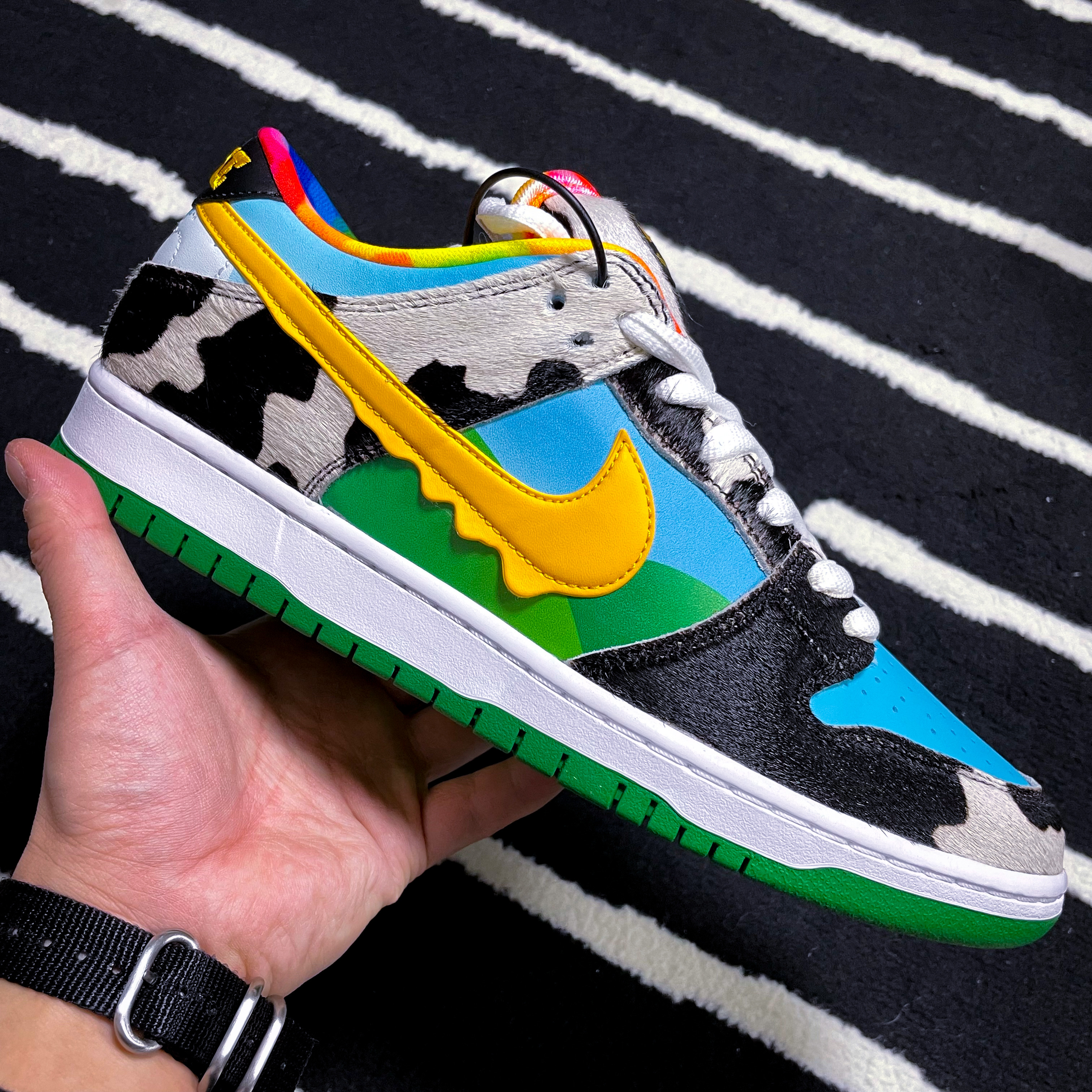 Nike x Ben & Jerry's SB Dunk Low Chunky Dunky, Nike x Ben & Jerry's SB Dunk Low Chunky Dunky (Special Box) 착용 스타일 - 2