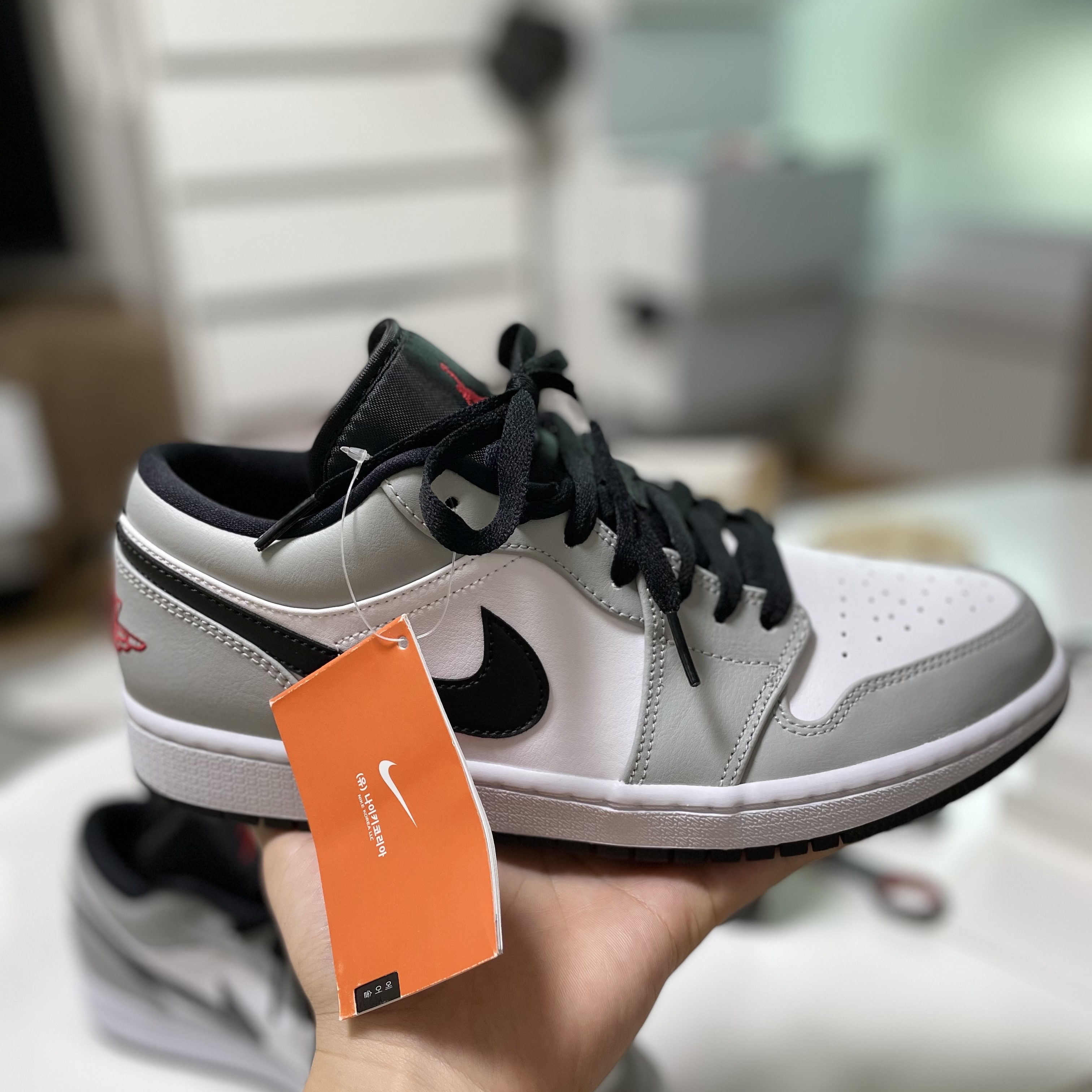 Jordan 1 Low Light Smoke Grey 착용 스타일 - 2