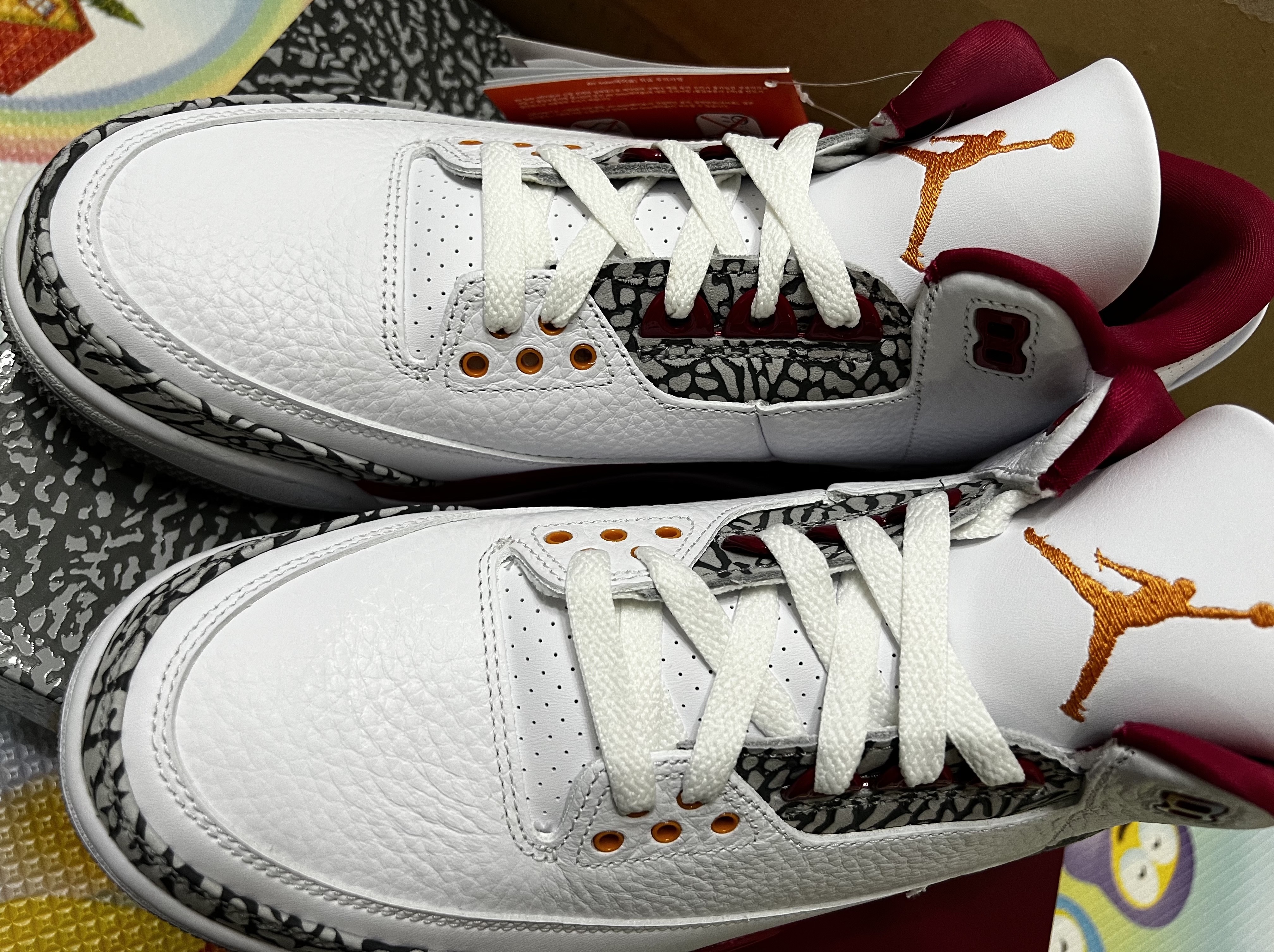 Jordan 3 Retro Cardinal Red 착용 스타일 - 2