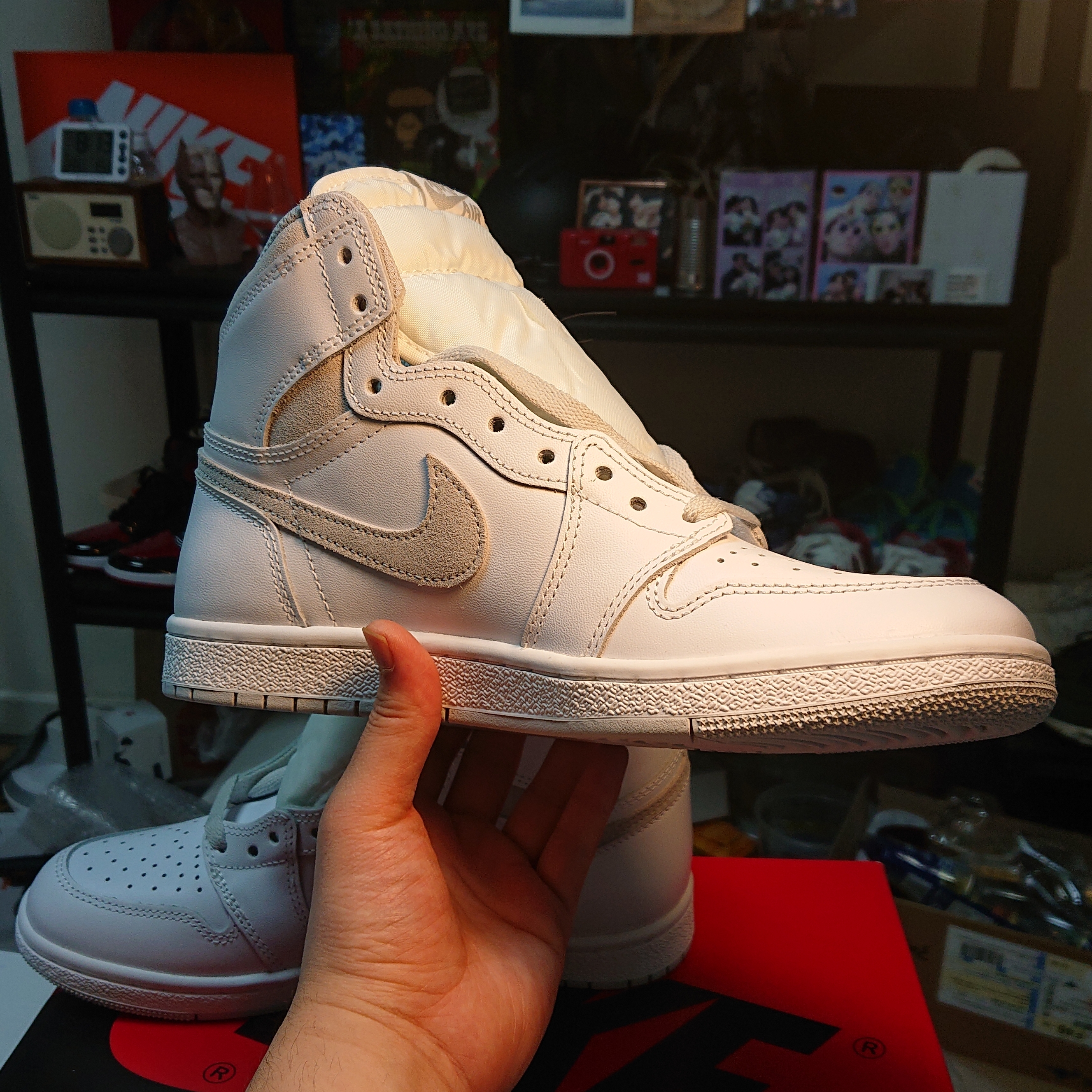 Jordan 1 High 85 Neutral Grey 착용 스타일 - 2