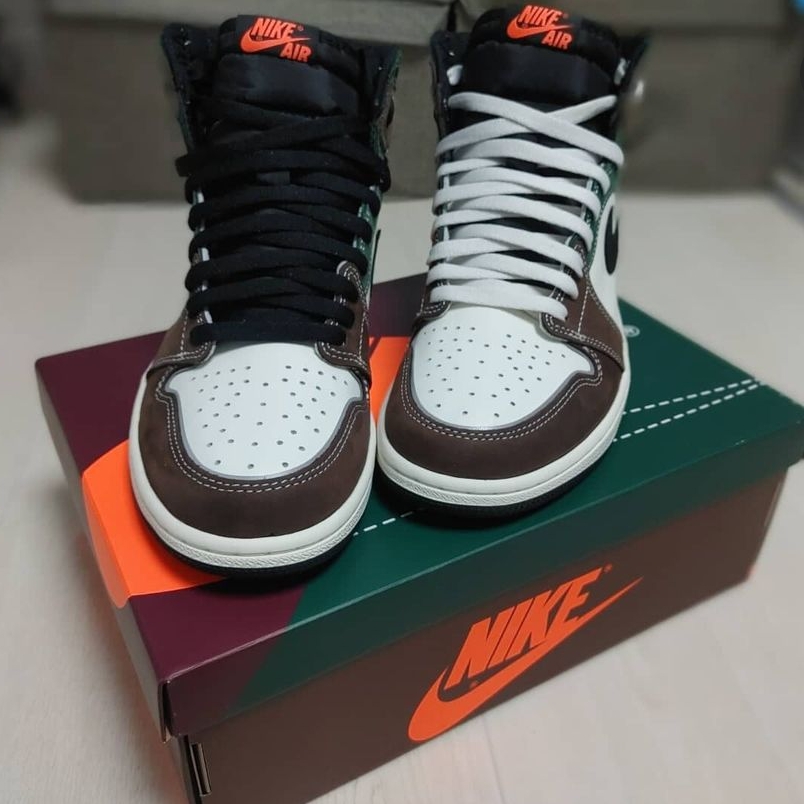 Jordan 1 Retro High OG Craft 착용 스타일 - 1