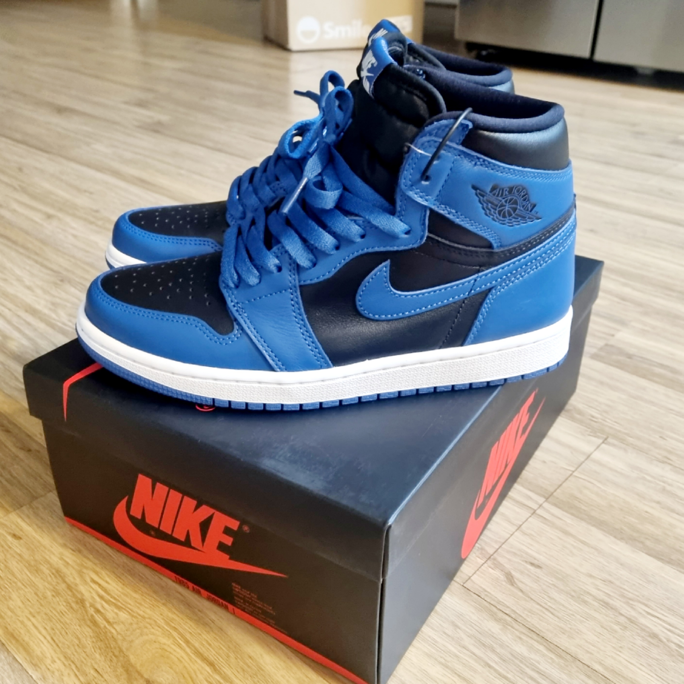 Jordan 1 Retro High OG Dark Marina Blue 착용 스타일