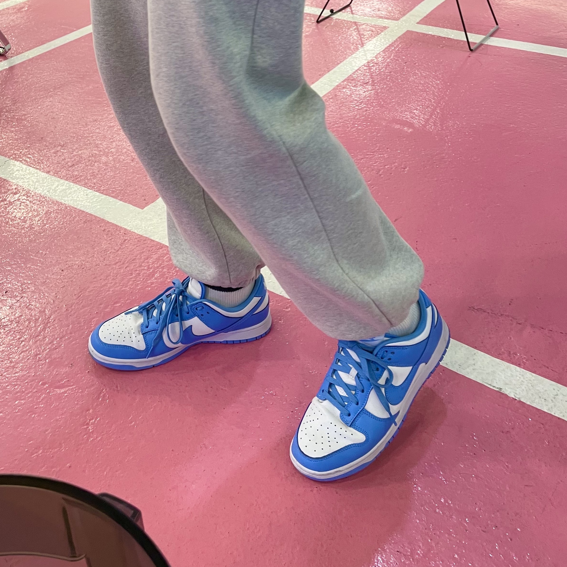Nike Dunk Low Retro University Blue 착용 스타일