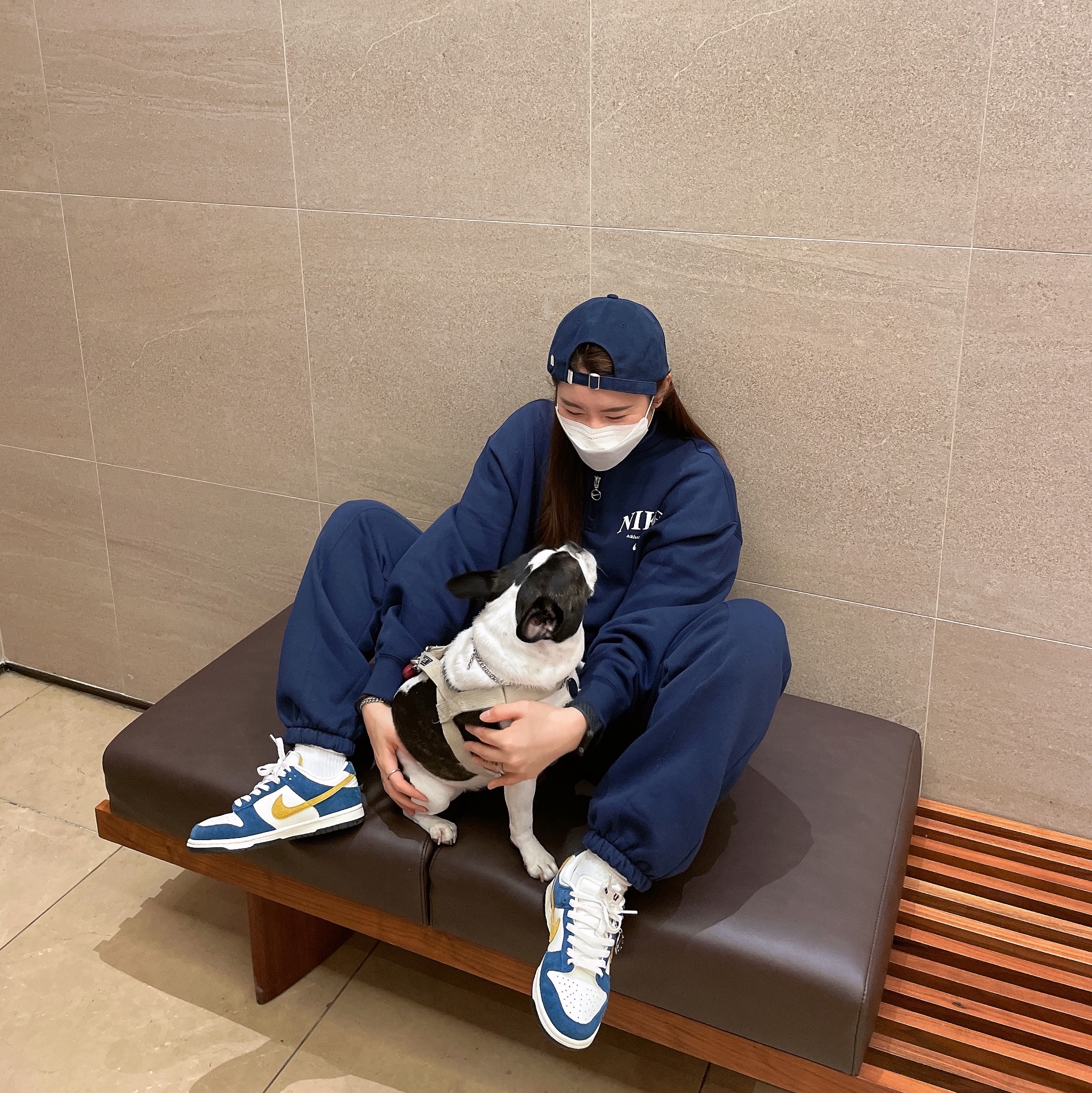 Nike x Kasina Dunk Low 80's Bus 착용 스타일