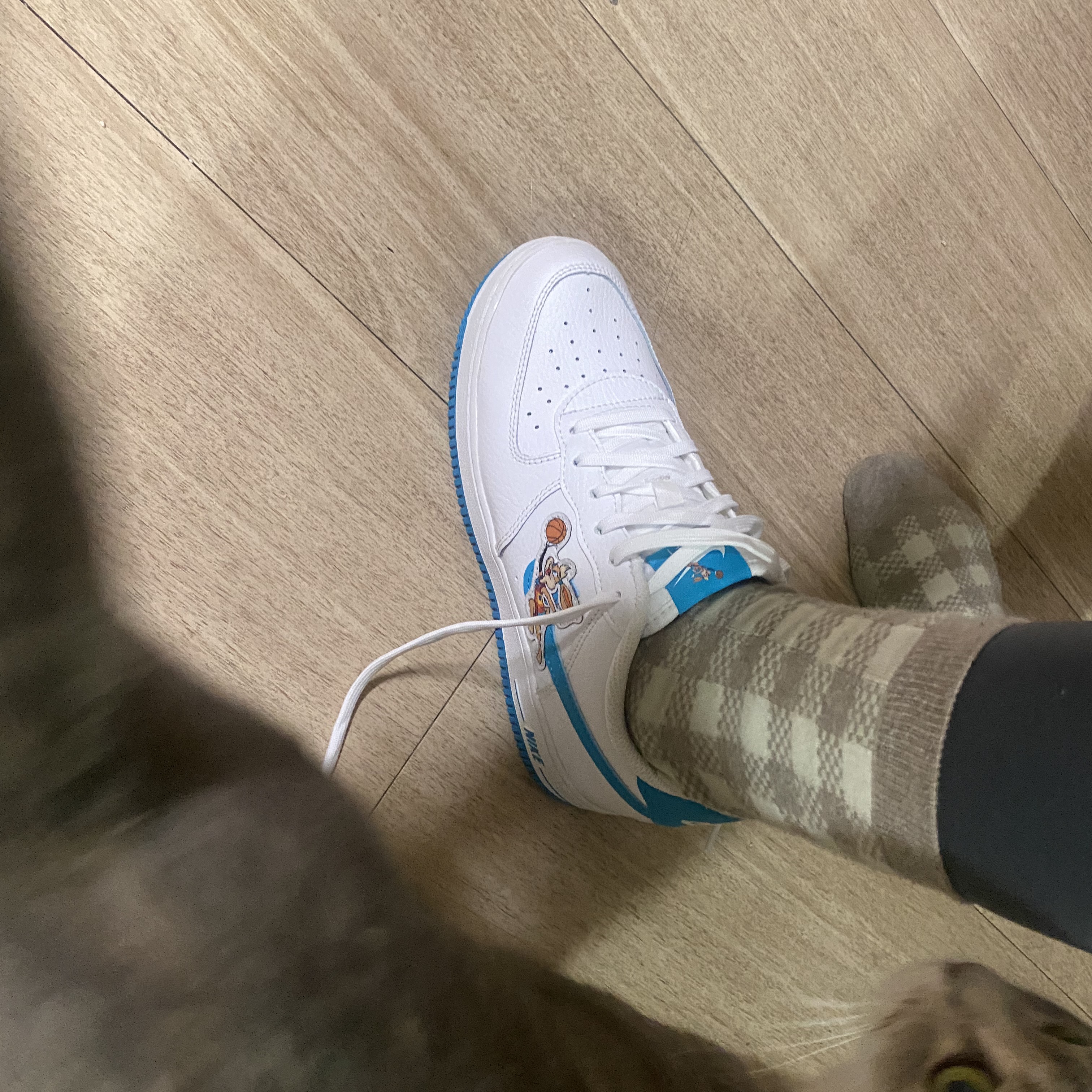 (PS) Nike x Space Jam: A New Legacy Air Force 1 '07 Tune Squad 착용 스타일 - 1