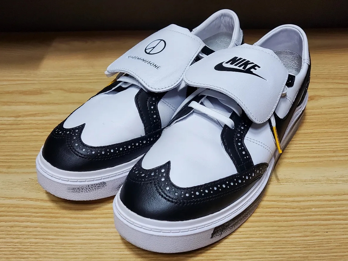 Nike x Peaceminusone Kwondo1 White 착용 스타일 - 2