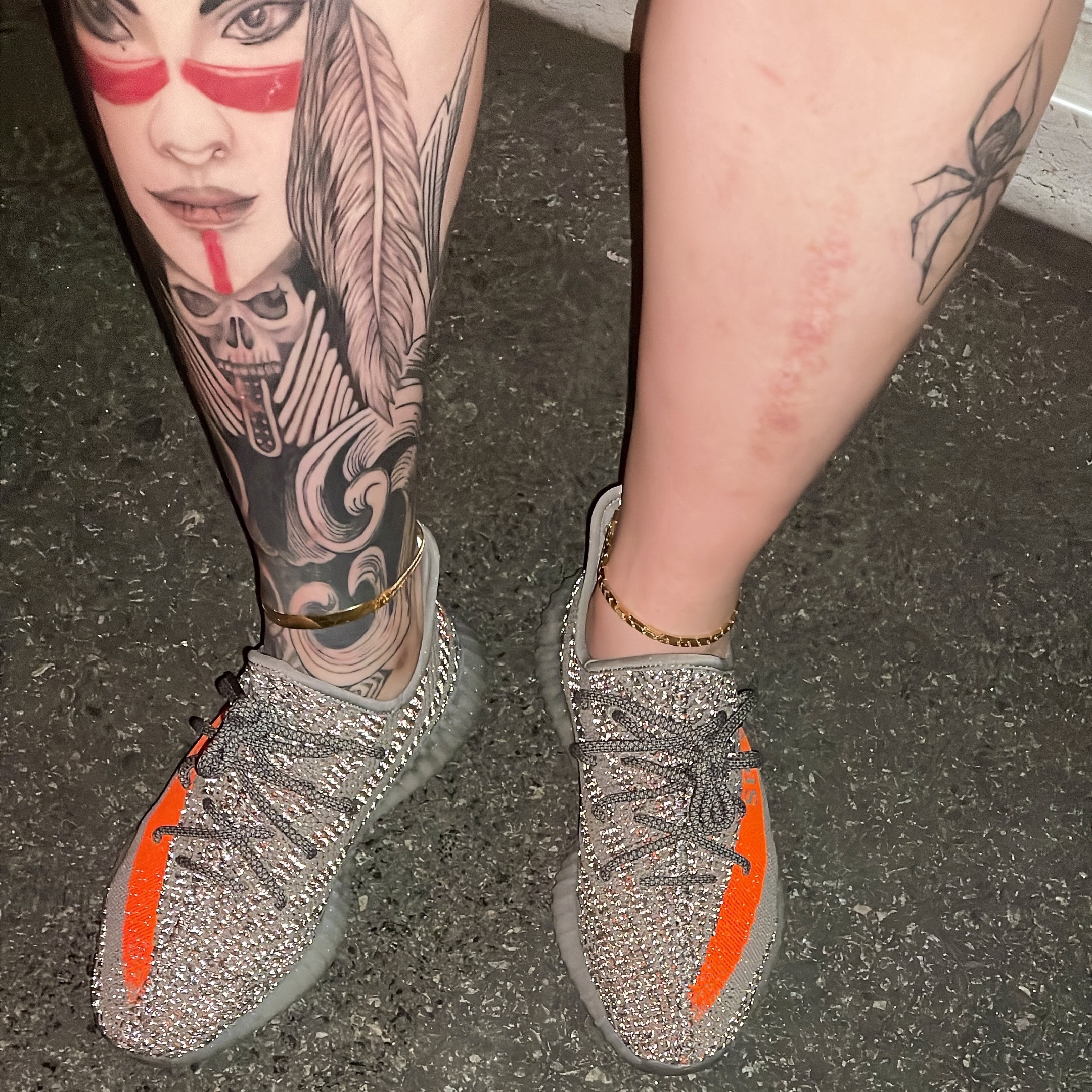 Adidas Yeezy Boost 350 V2 Beluga - Reflective 착용 스타일