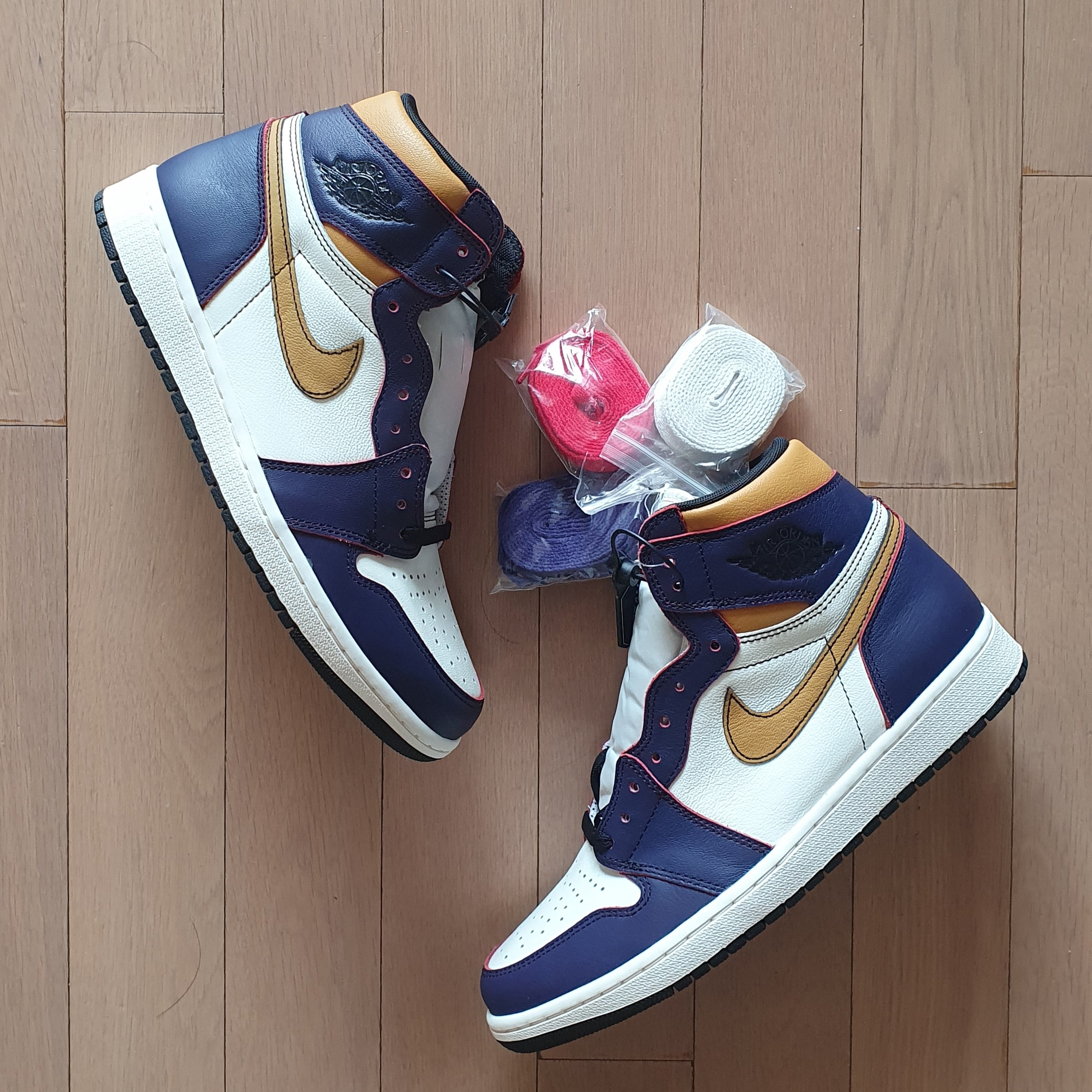 Jordan 1 Retro High OG Defiant SB LA to Chicago 착용 스타일