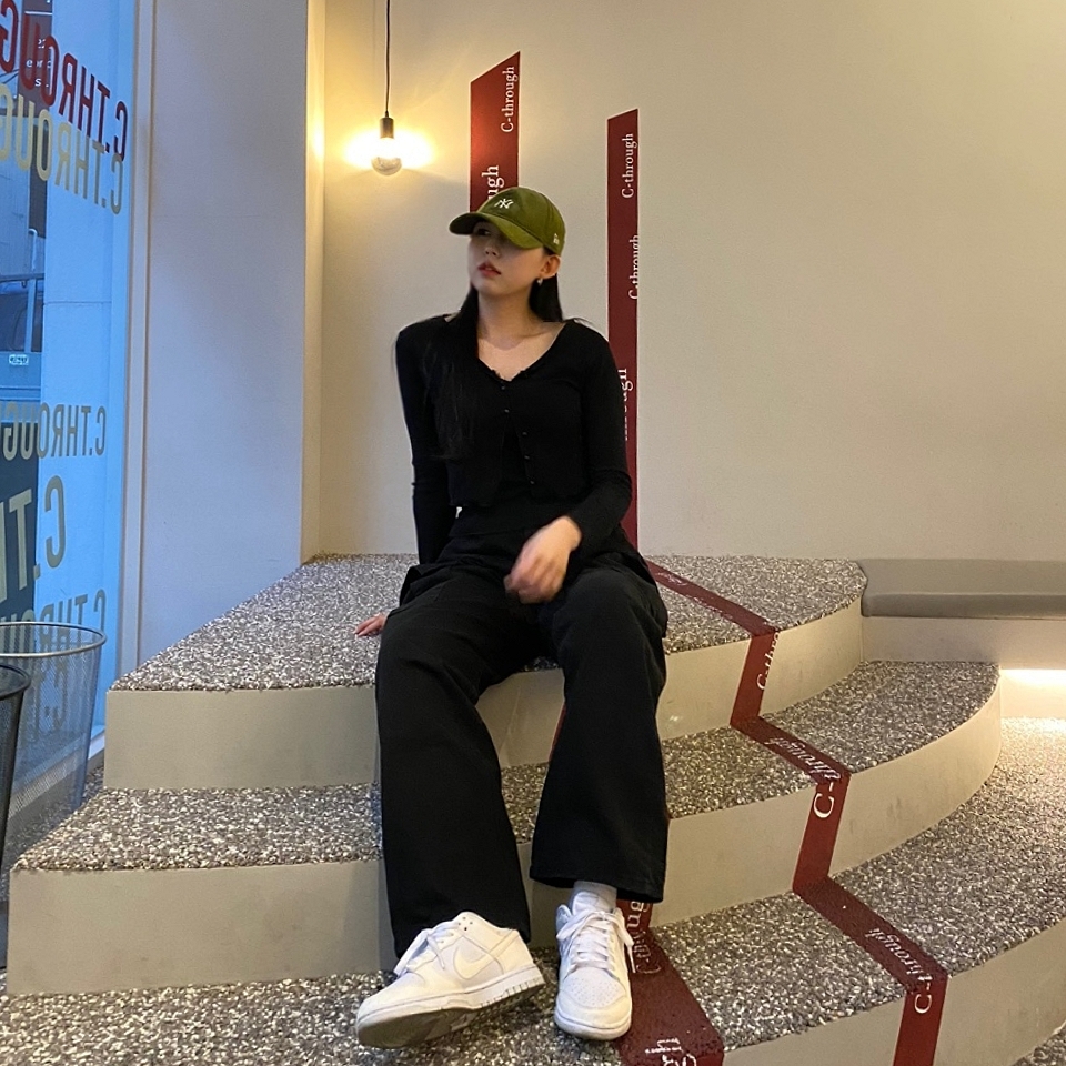 (W) Nike Dunk Low Next Nature Sail 착용 스타일