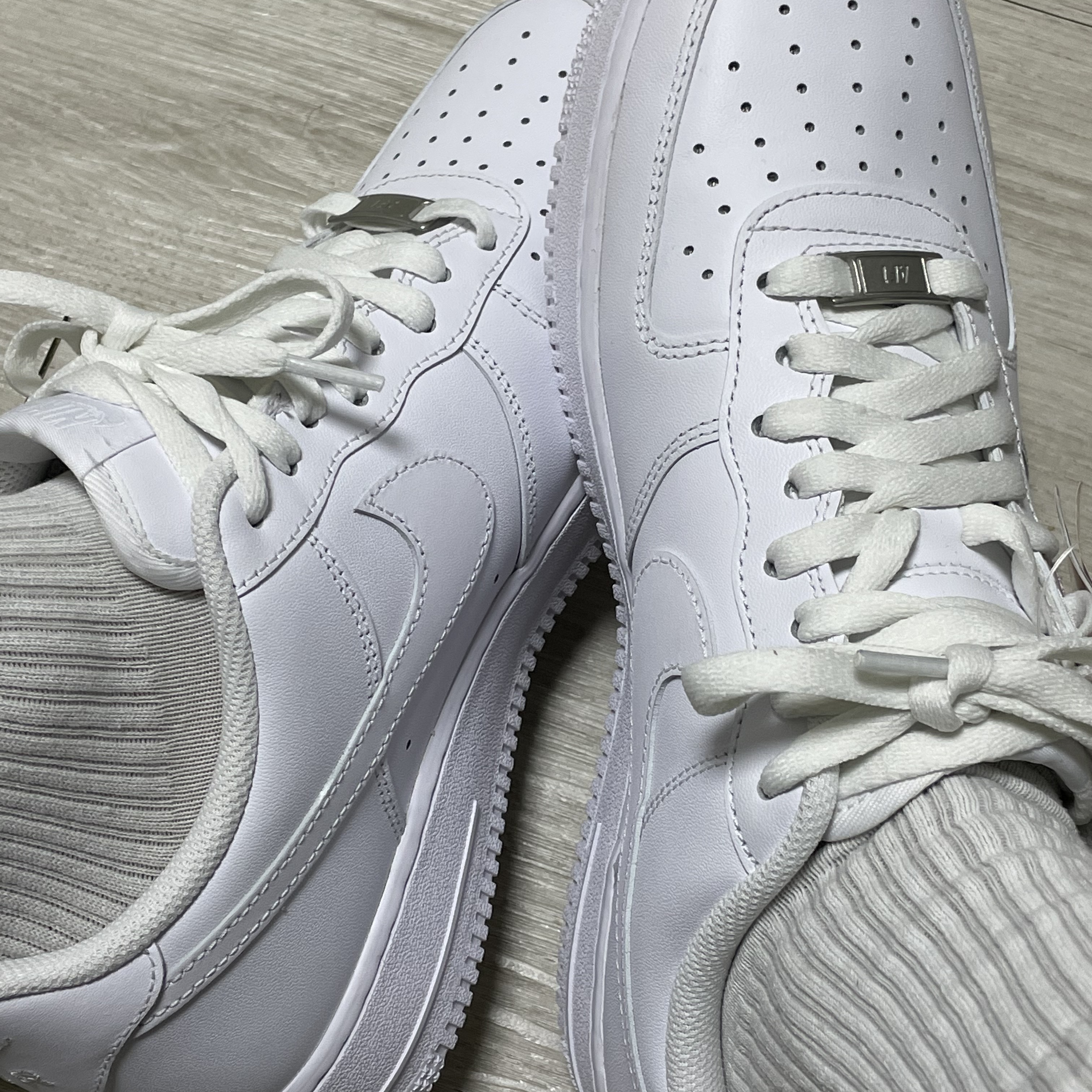 Nike Air Force 1 '07 Low White 착용 스타일 - 1