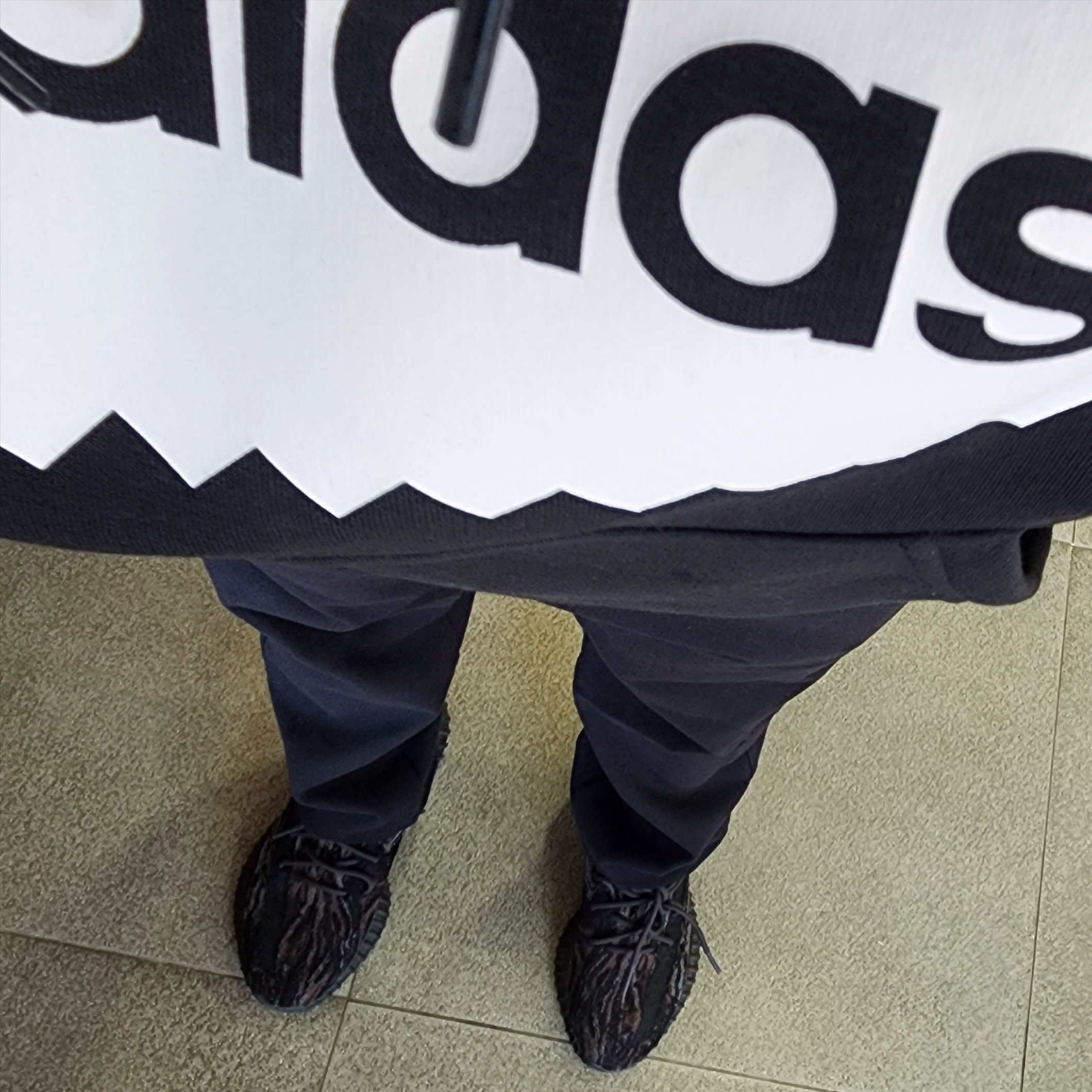 Adidas Yeezy Boost 350 V2 MX Rock 착용 스타일