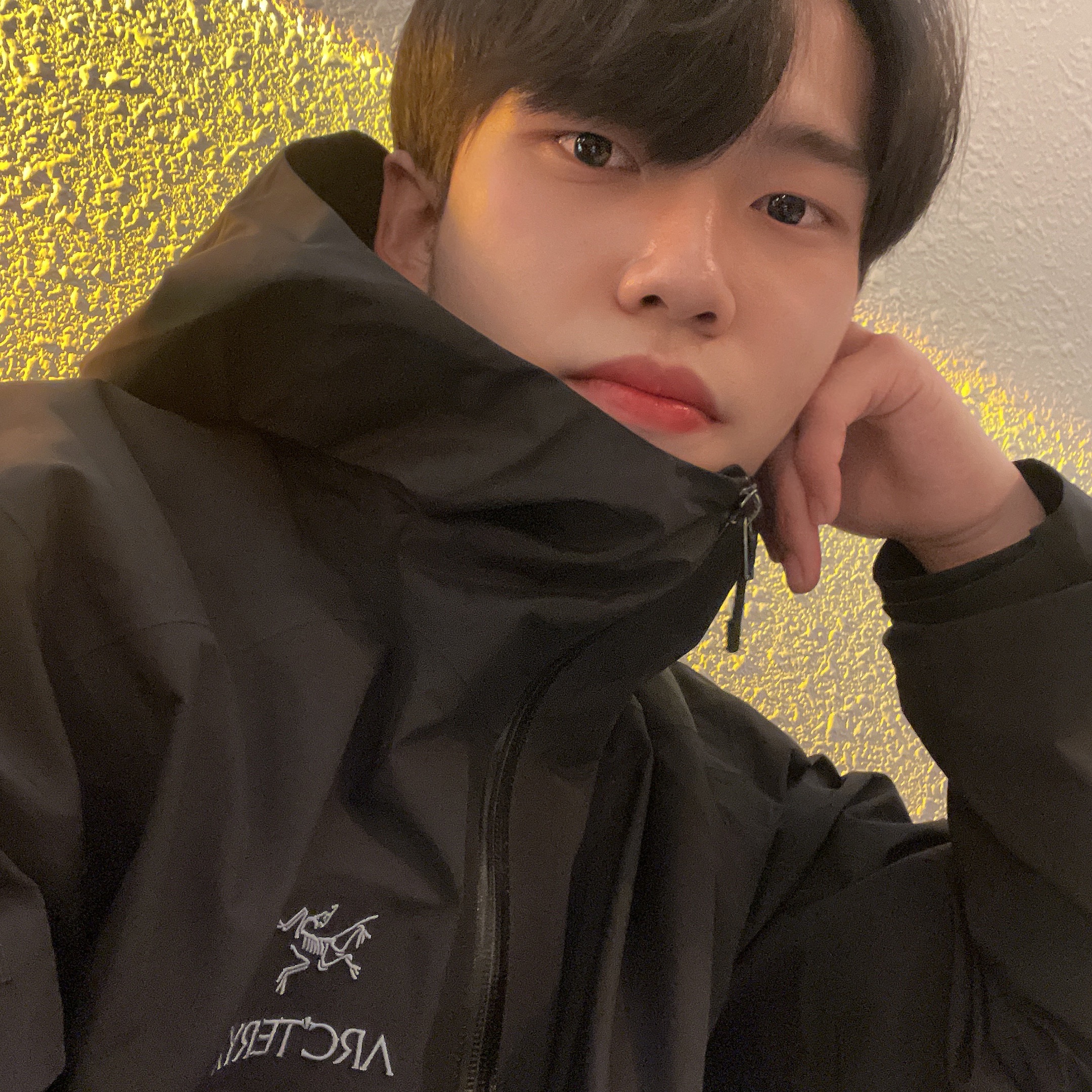 Arc'teryx Zeta SL Jacket Black 착용 스타일
