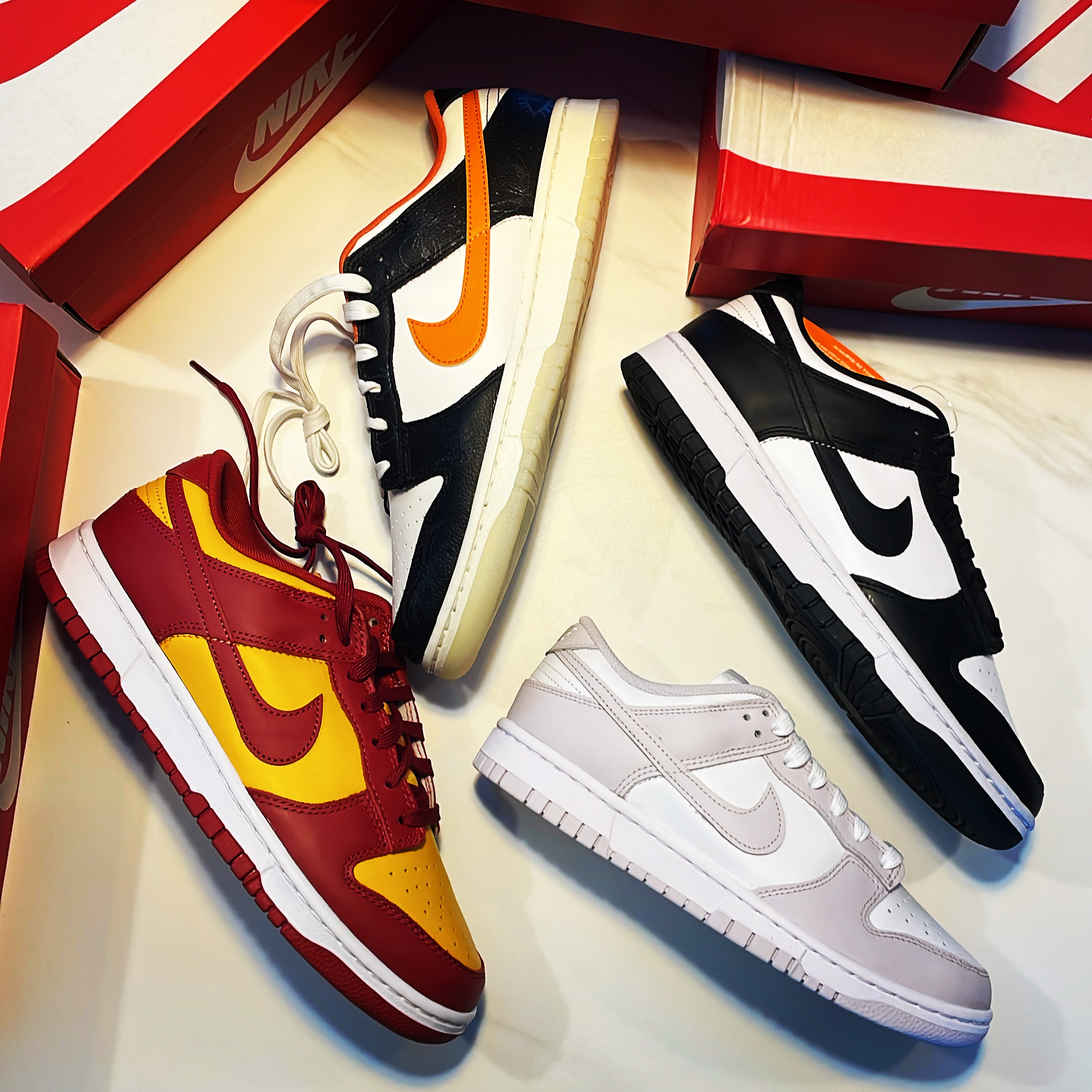Nike Dunk Low Retro PRM Halloween, Nike Dunk Low Retro Black 착용 스타일