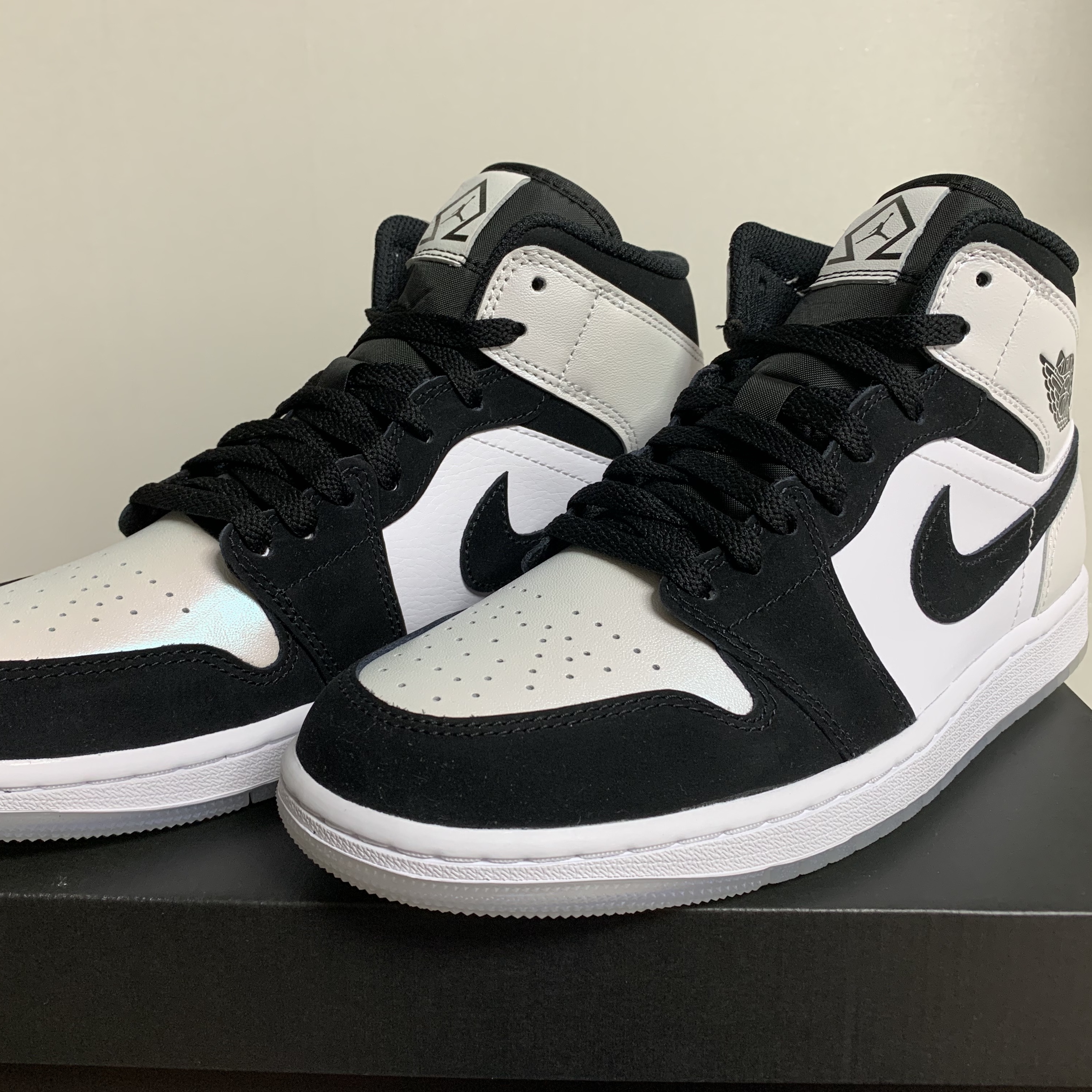 Jordan 1 Mid SE Diamond 착용 스타일 - 1