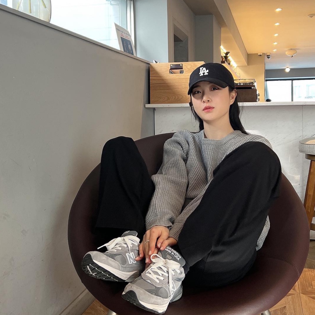 New Balance 993 Made in USA Grey - D Standard, (W) New Balance 993 Made in USA Grey - B Standard 착용 스타일 - 4