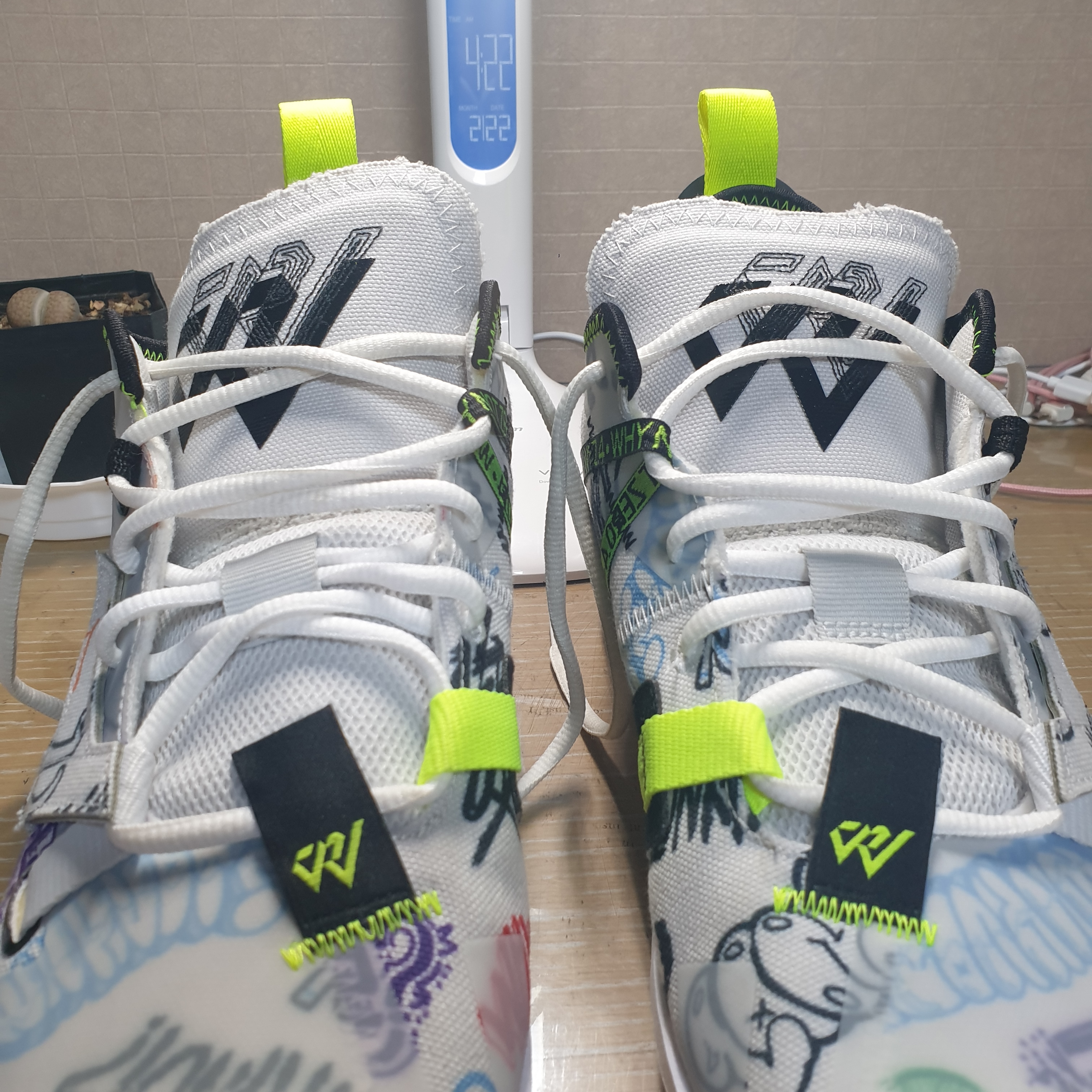 Jordan Why Not ZER0.4 PF Graffiti 착용 스타일