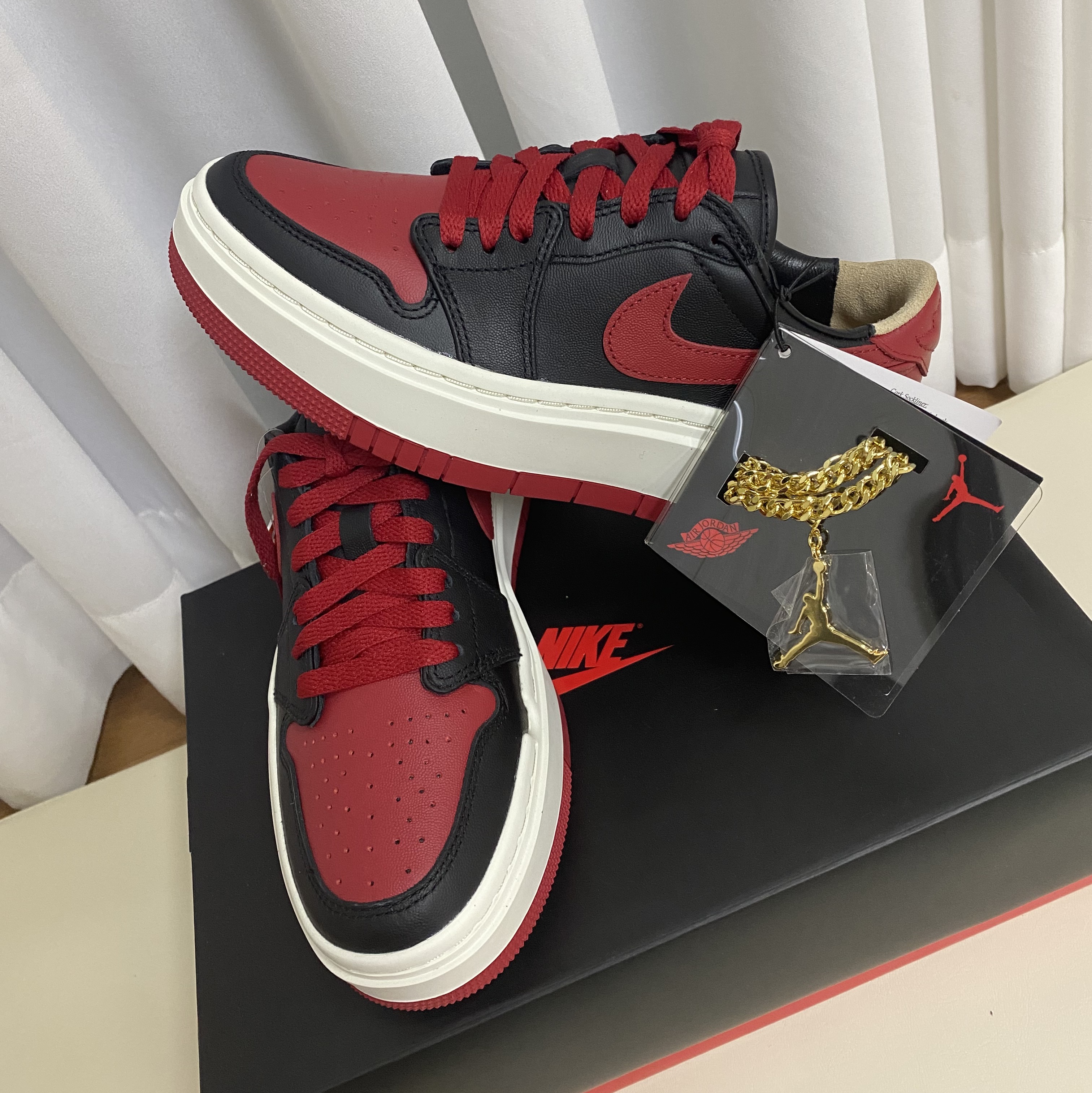 (W) Jordan 1 Elevate Low SE Bred 착용 스타일