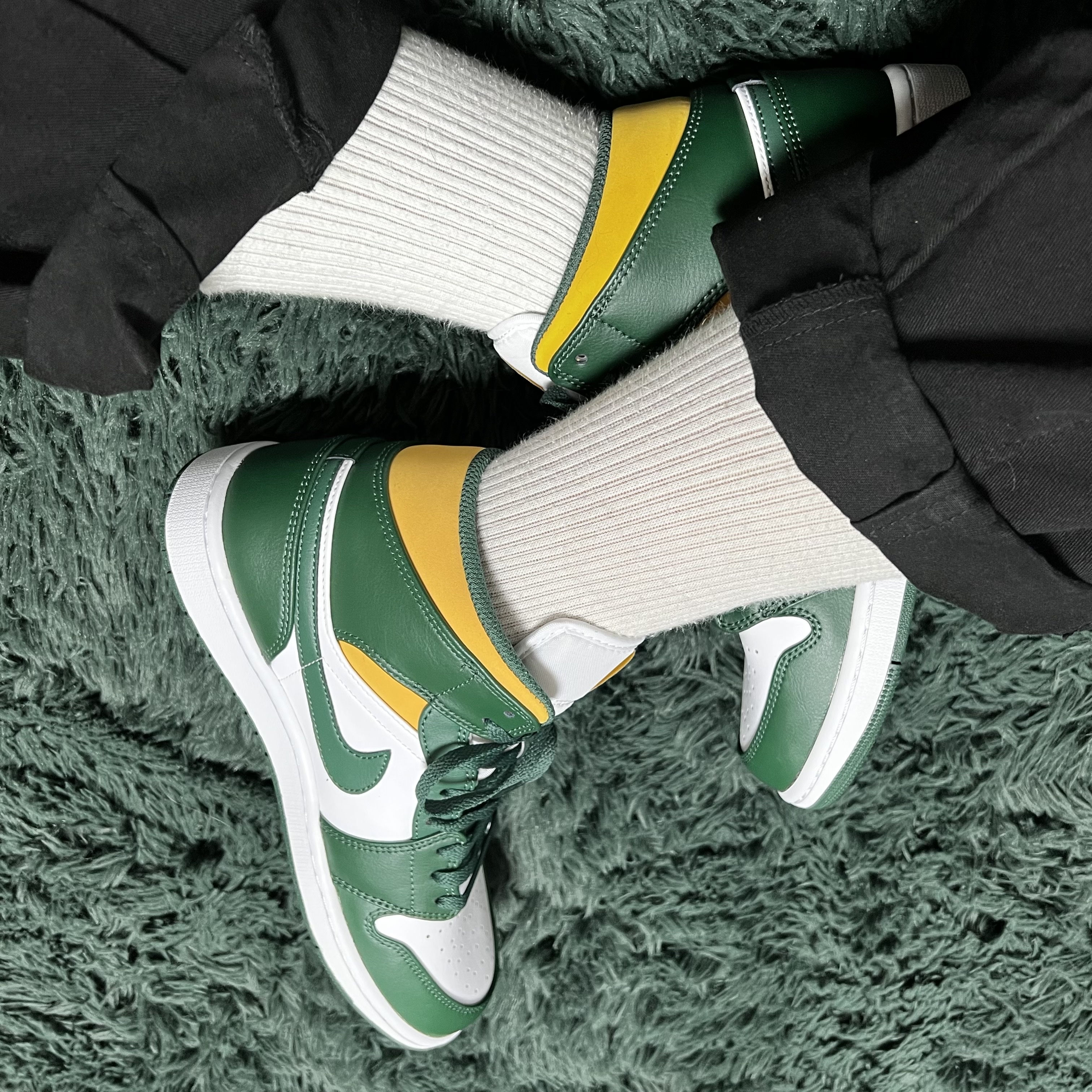 Jordan 1 Mid Sonics 2021 착용 스타일 - 1