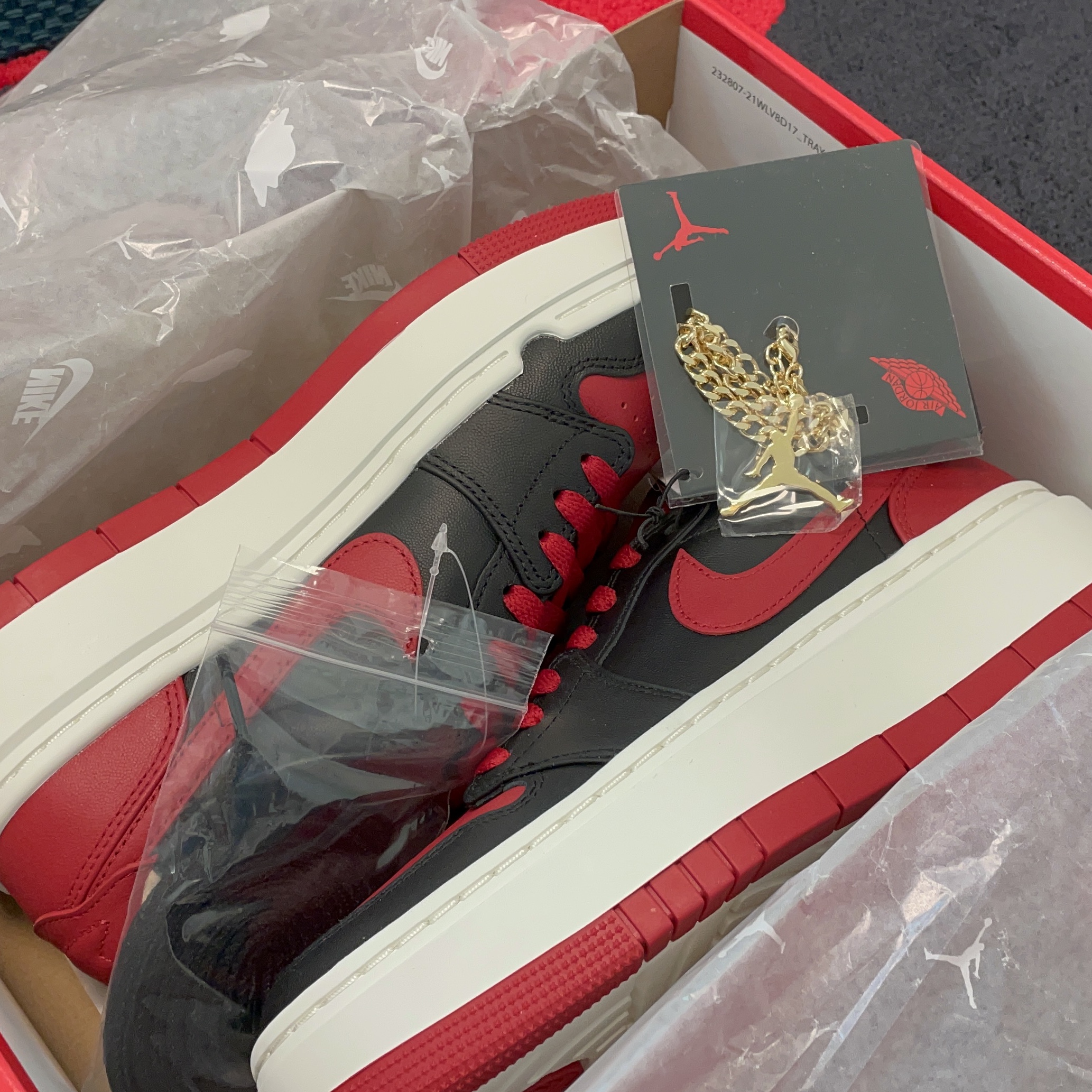 (W) Jordan 1 Elevate Low SE Bred 착용 스타일 - 2