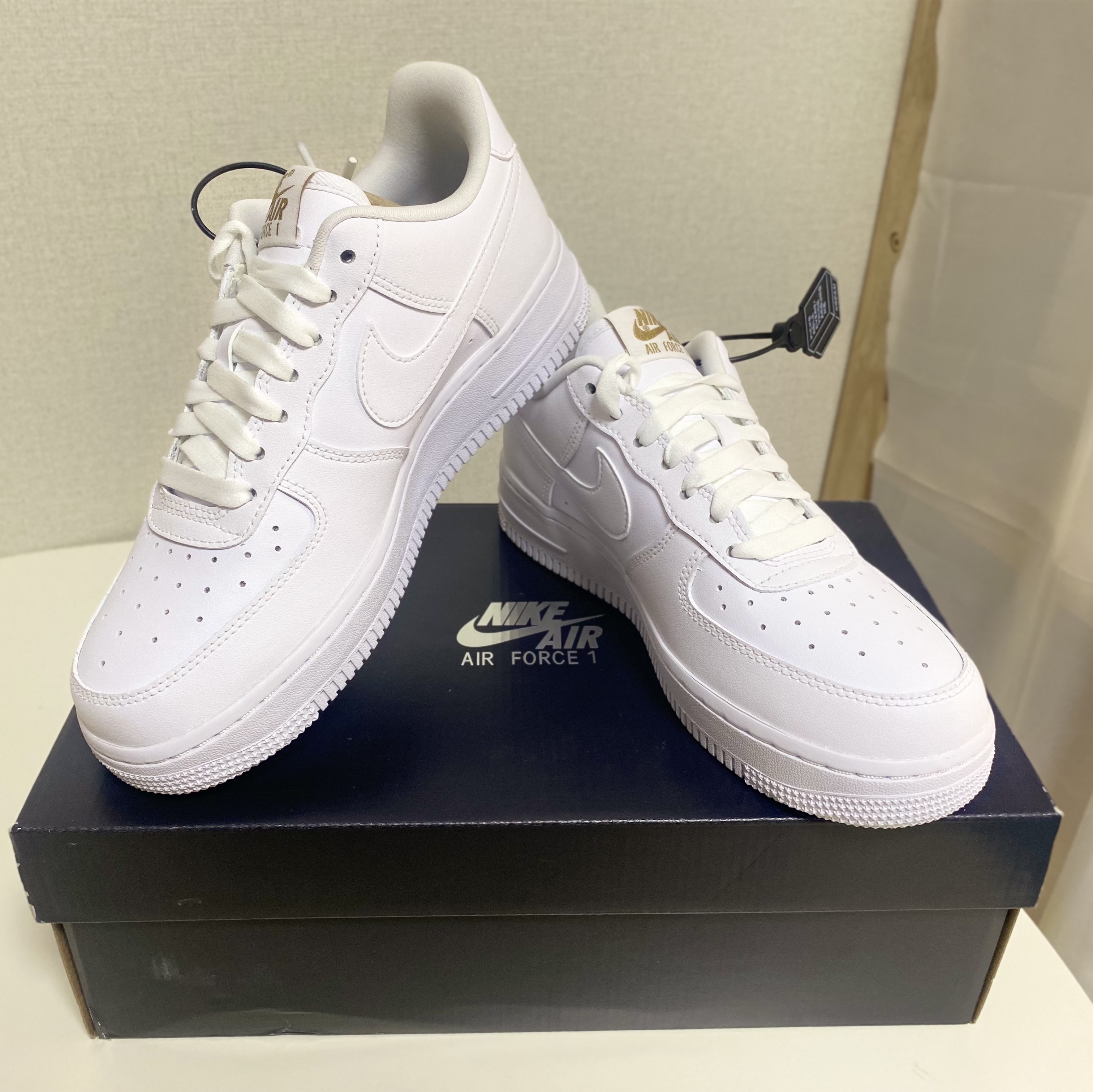 (W) Nike Air Force 1 '07 LX White Pendant 착용 스타일 - 1