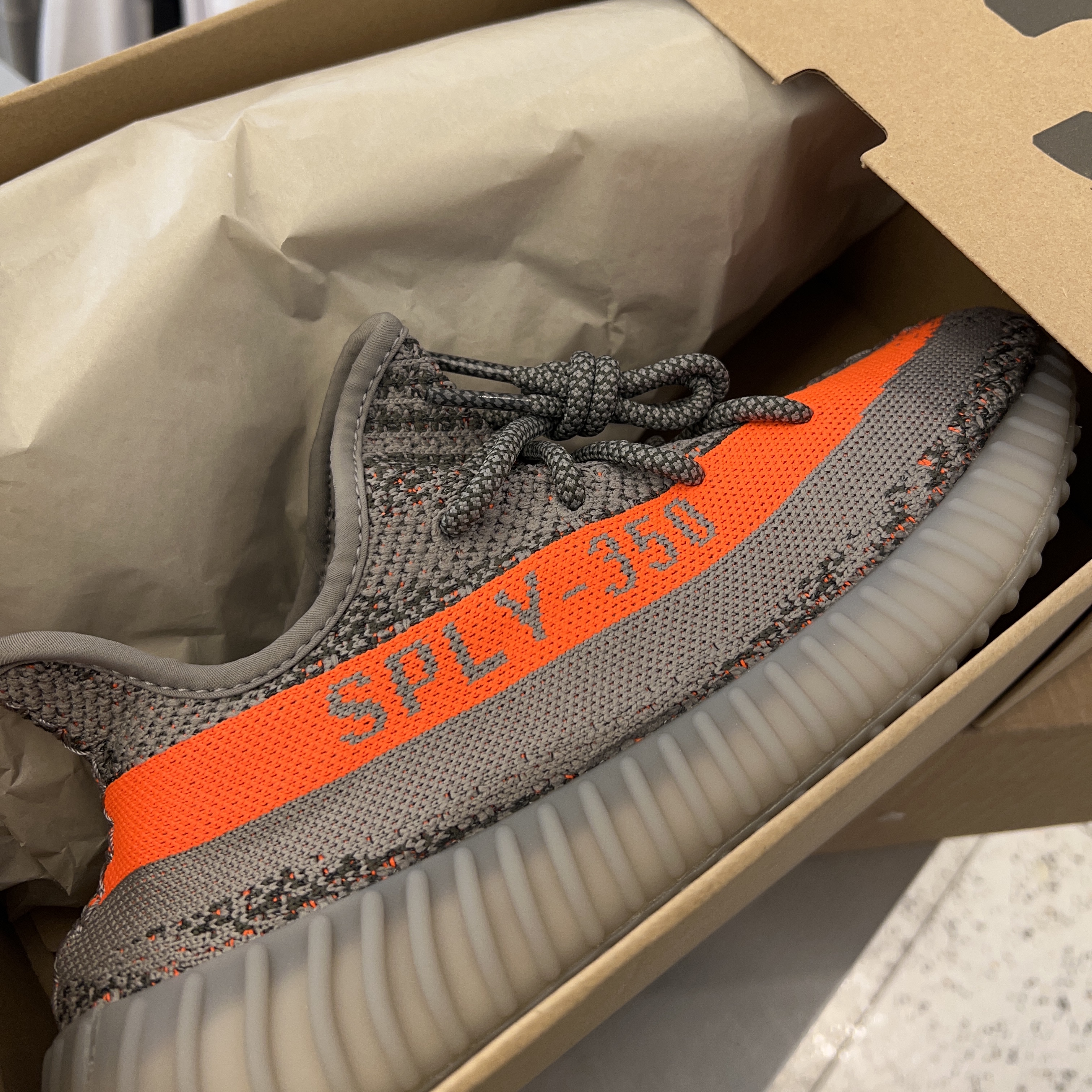 Adidas Yeezy Boost 350 V2 Beluga - Reflective 착용 스타일