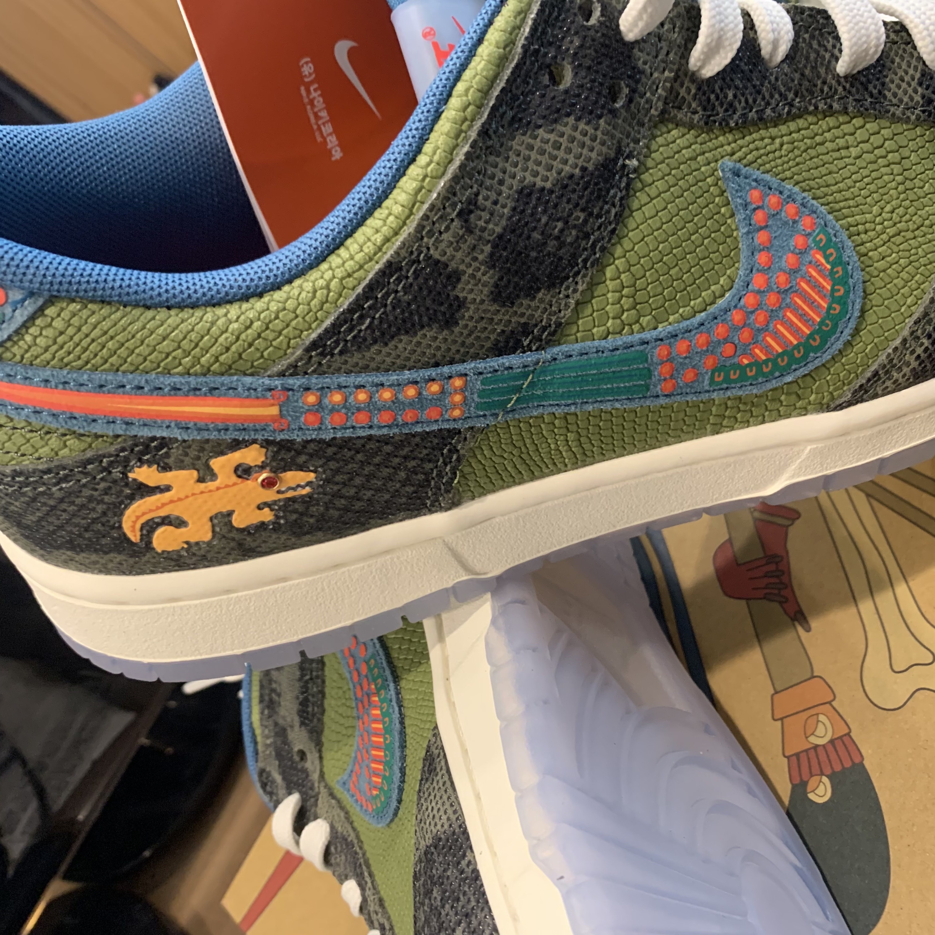 Nike Dunk Low Premium Siempre Familia 착용 스타일 - 4
