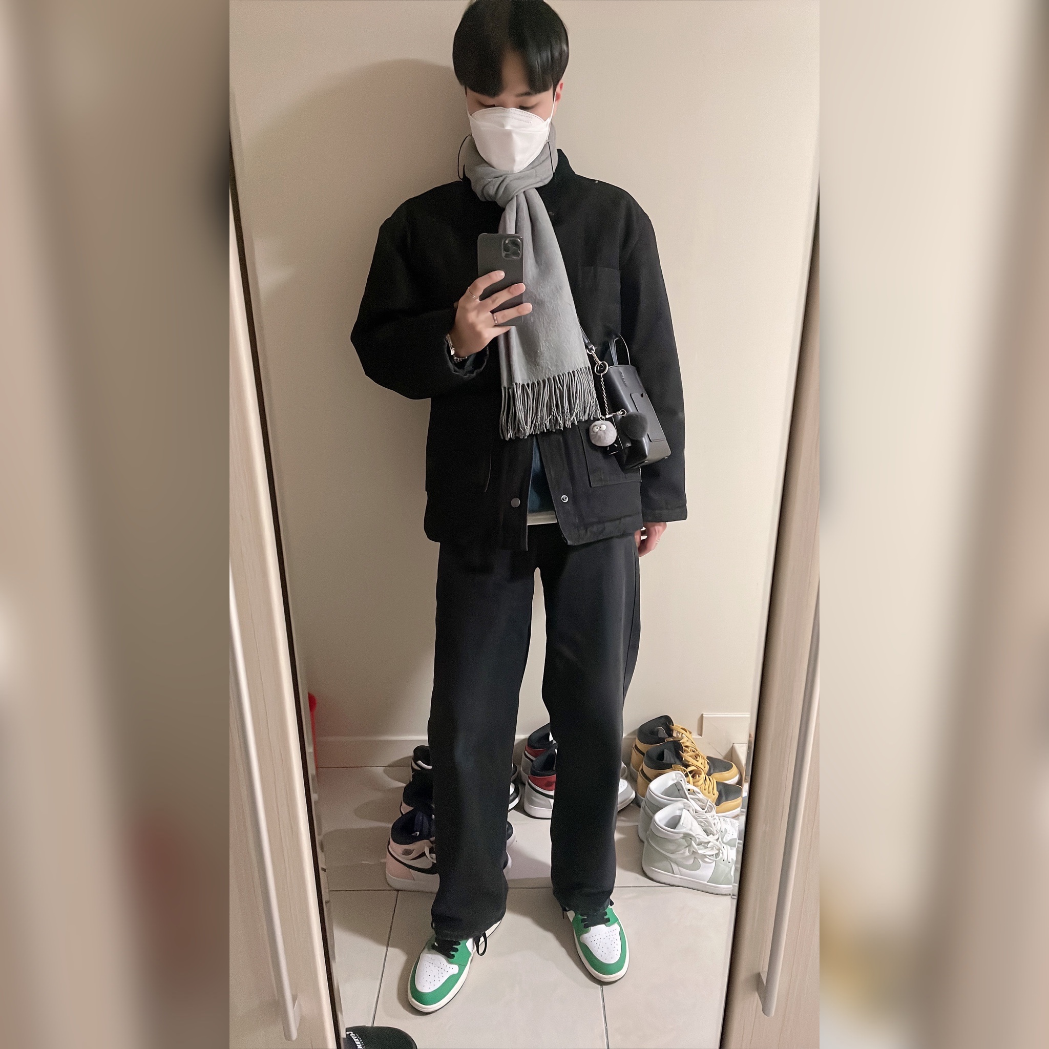 (W) Jordan 1 Retro High OG Lucky Green 착용 스타일