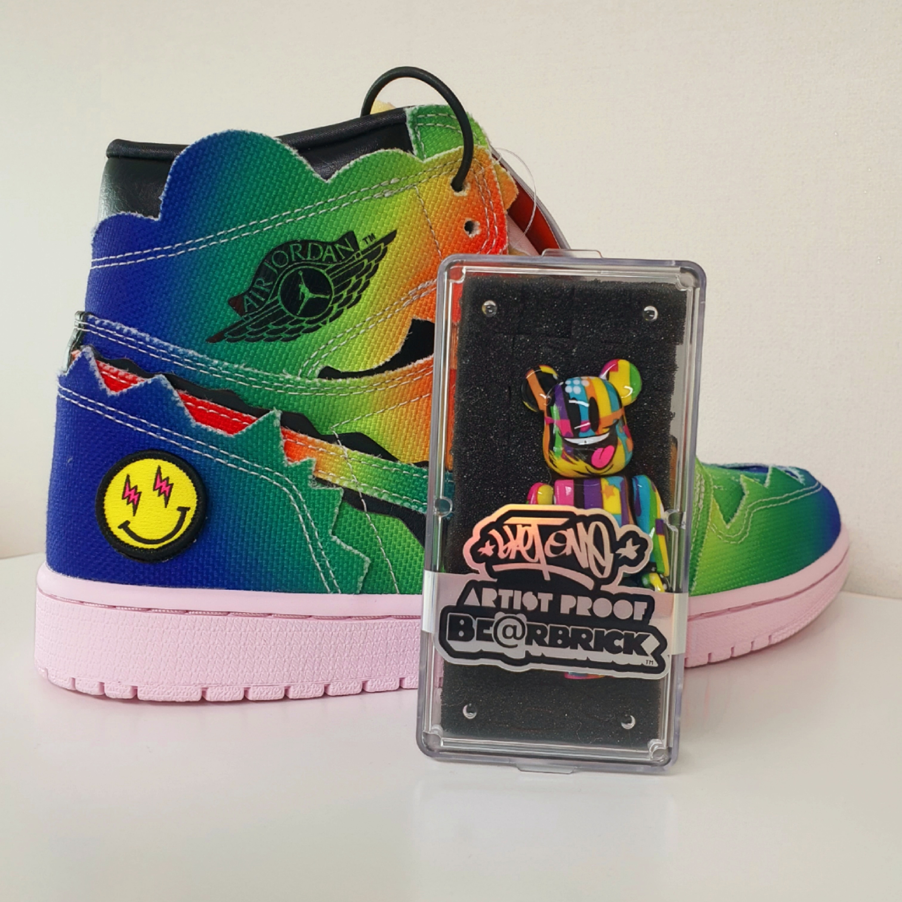 Jordan 1 x J Balvin Retro High OG 착용 스타일