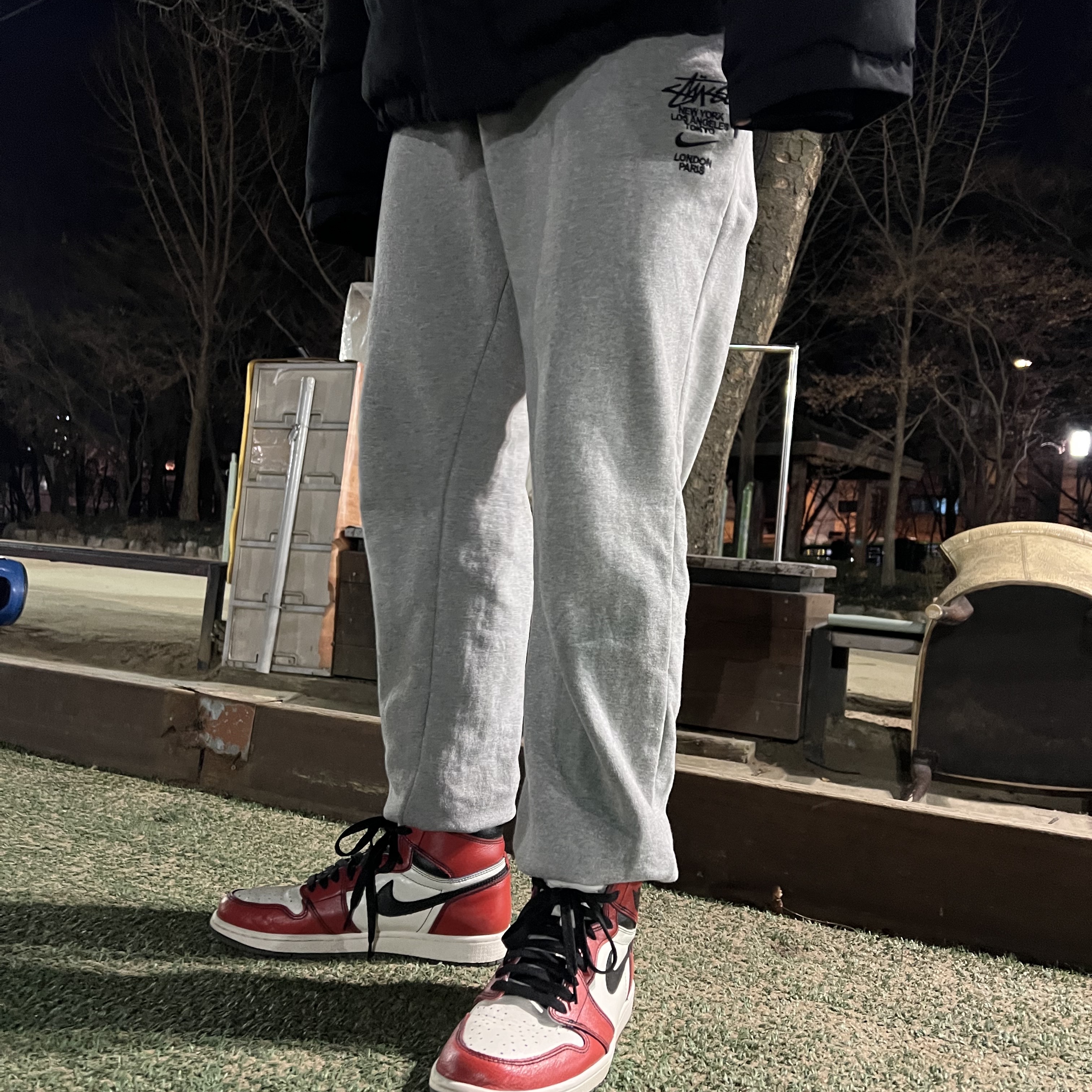 Jordan 1 Retro High OG Defiant SB LA to Chicago 착용 스타일