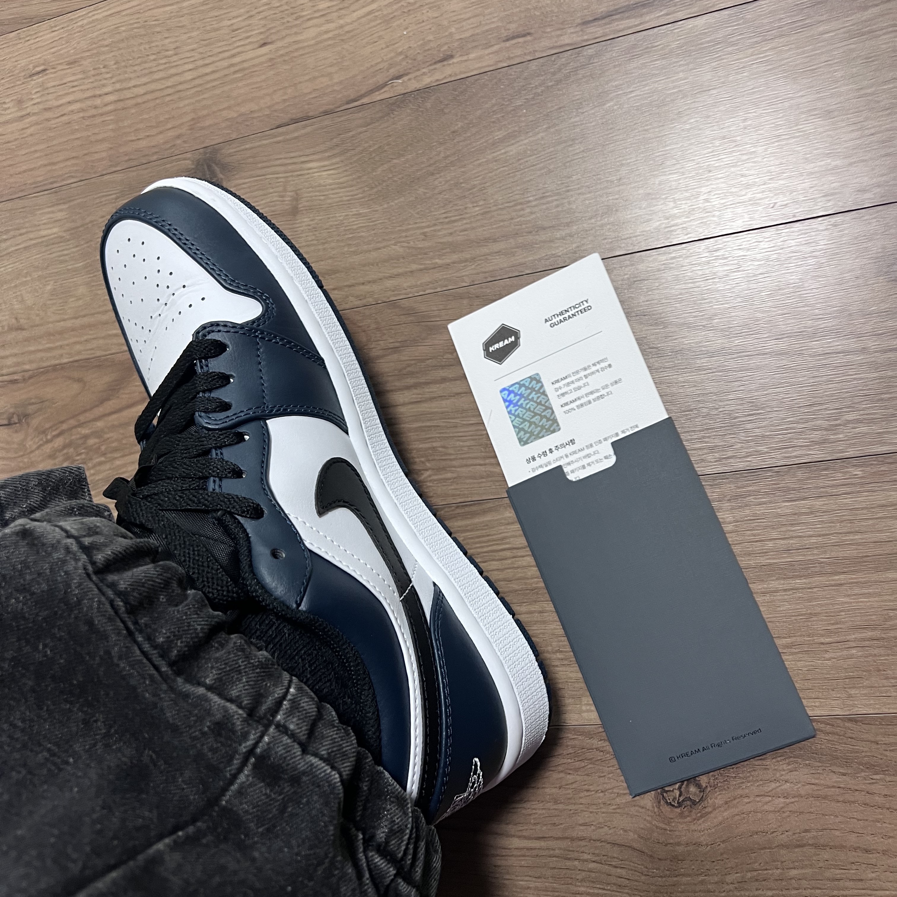 Jordan 1 Low Dark Teal 착용 스타일