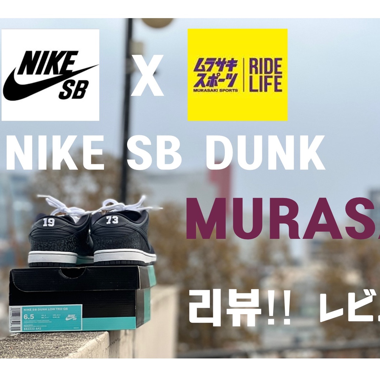 Nike SB Dunk Low Murasaki Ride Life 착용 스타일 - 5