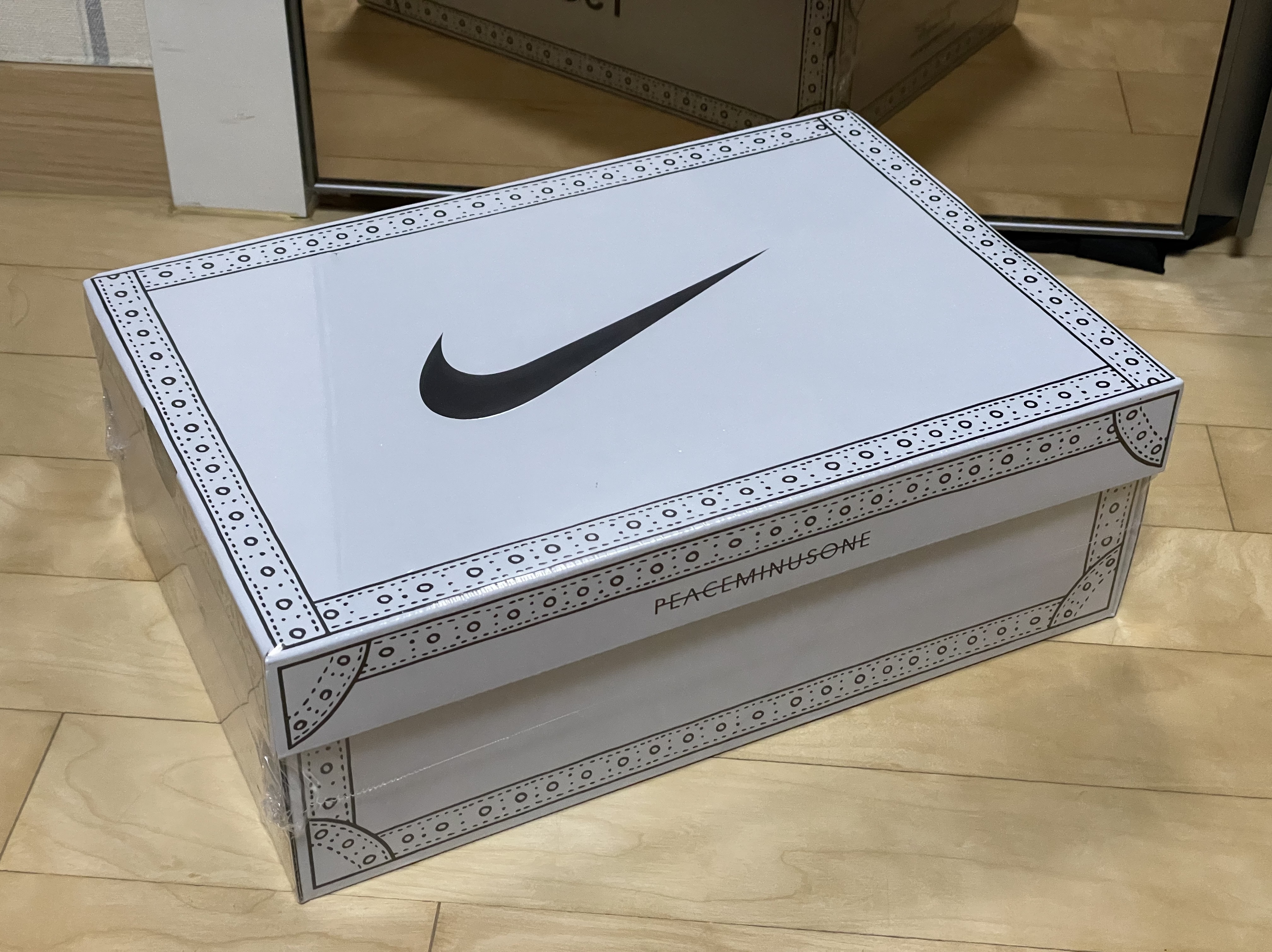 Nike x Peaceminusone Kwondo1 White 착용 스타일 - 1