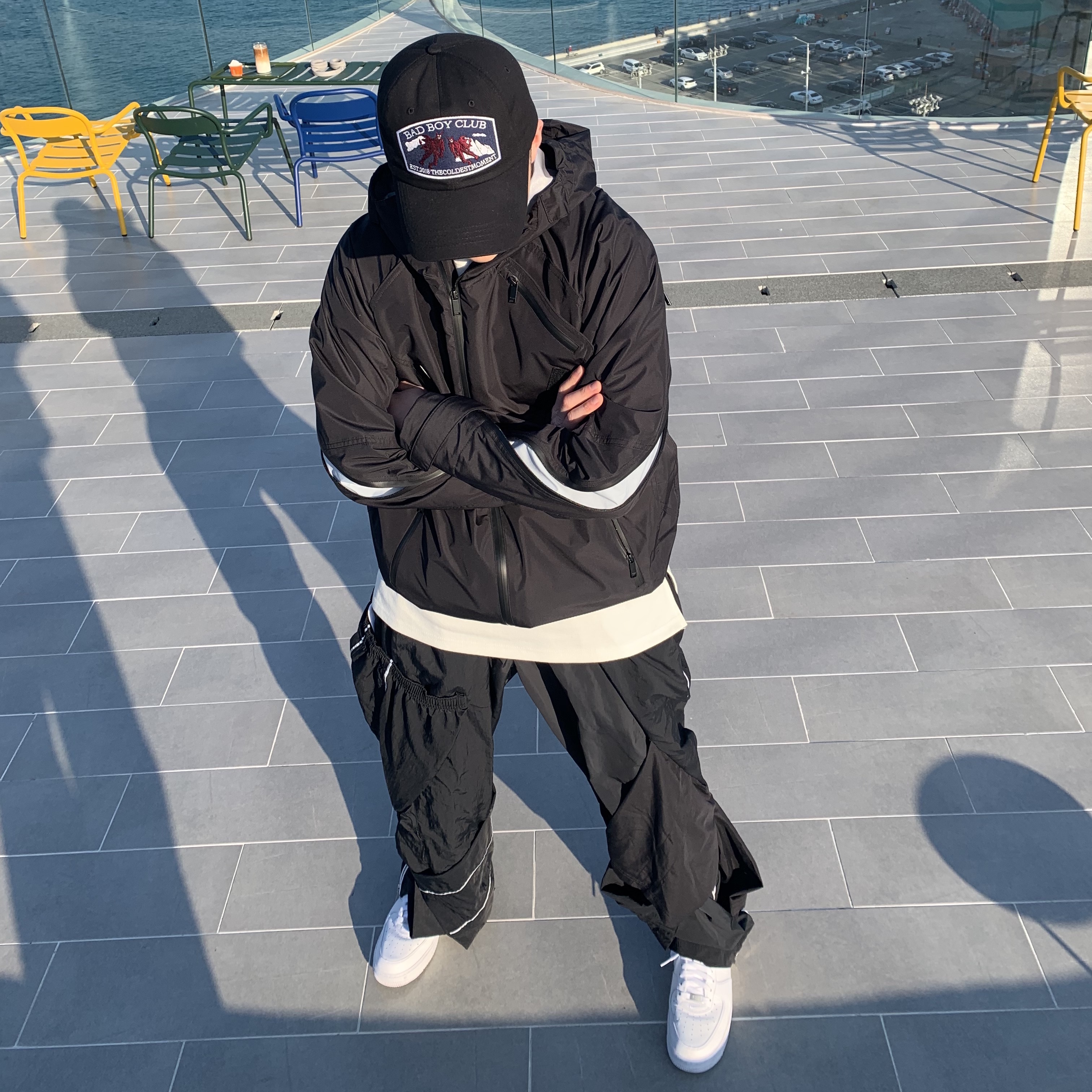 Nike NRG DH Pants Black, Nike x Supreme Air Force 1 Low White 착용 스타일 - 2