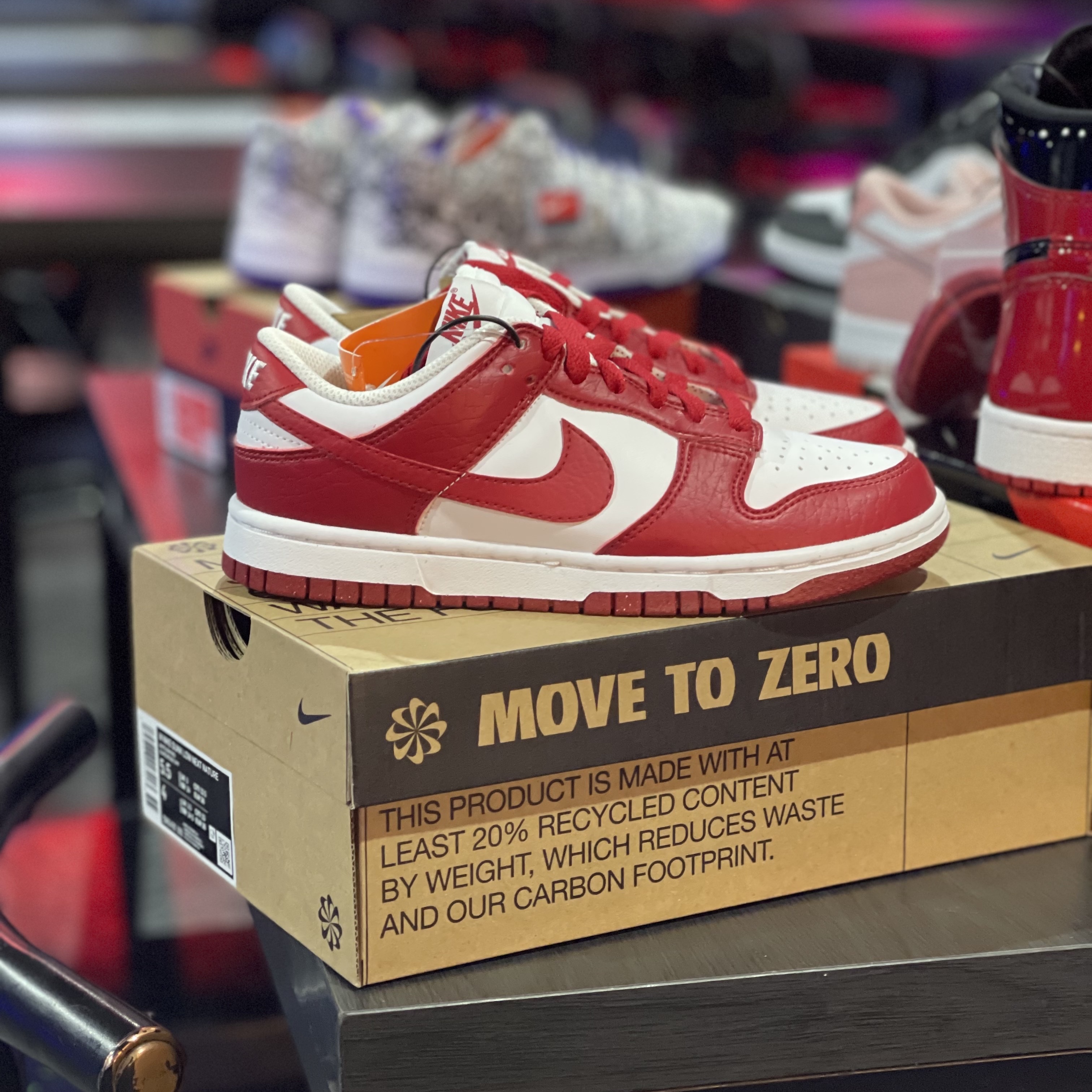 (GS) Nike Dunk Low Pink Velvet, (W) Nike Dunk Low SE Flip 착용 스타일 - 5