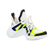 (W) Louis Vuitton LV Archlight Sneakers Yellow