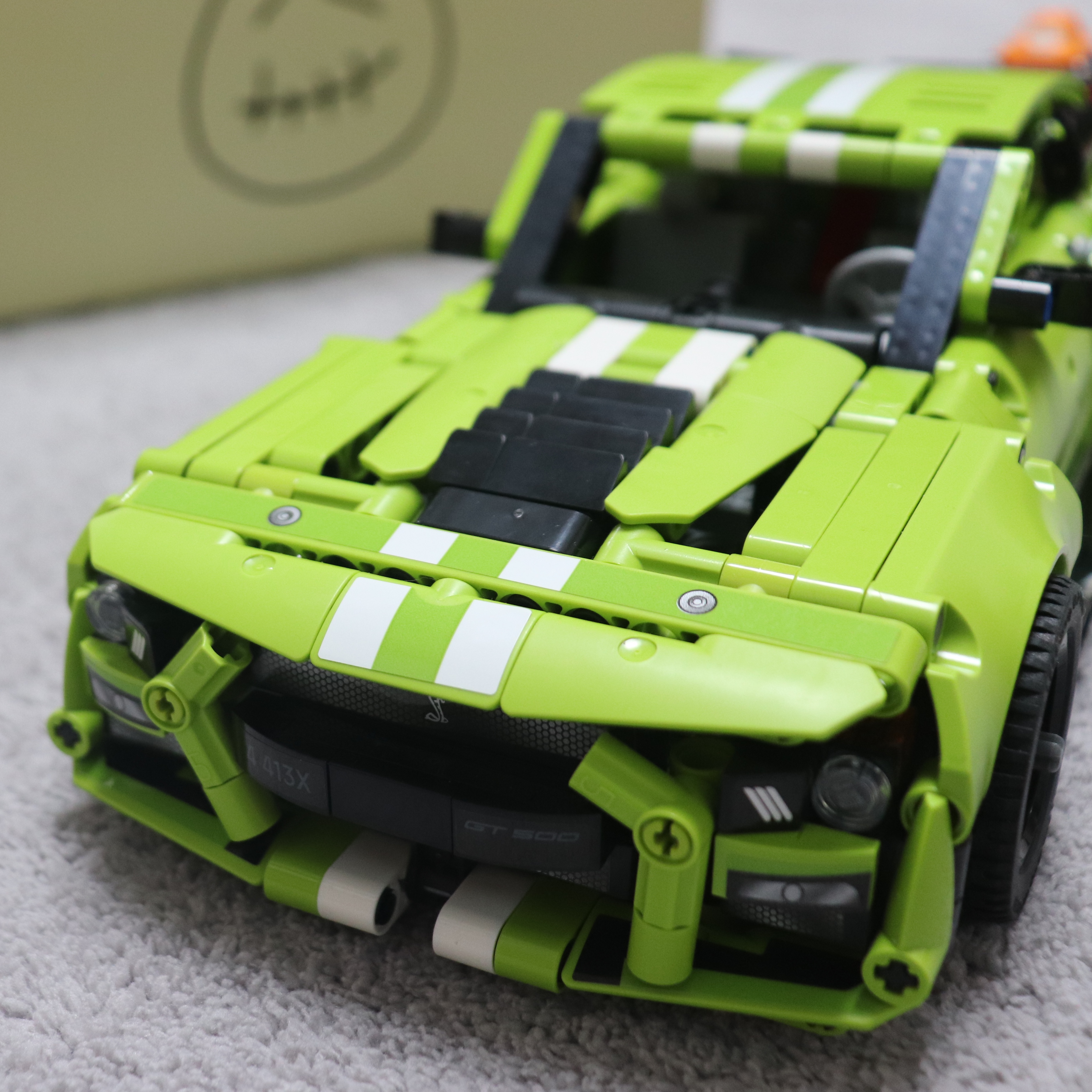 Lego Ford Mustang Shelby GT500 착용 스타일 - 2