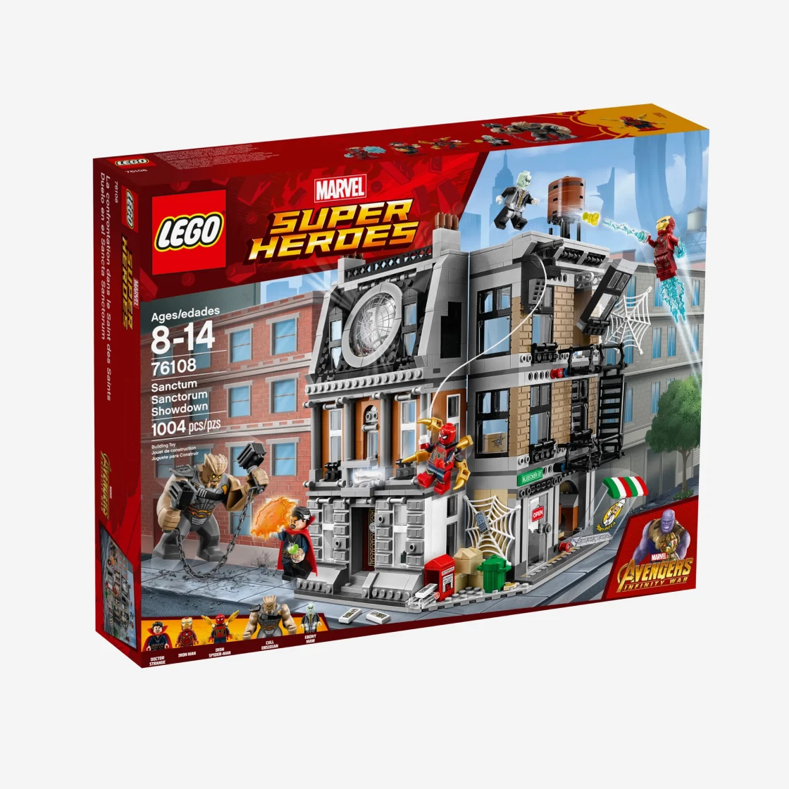 레고 마블 어벤져스 닥터 스트레인지의 생텀 대결 | Lego | KREAM Lego Marvel Sanctum Sanctorum Showdown