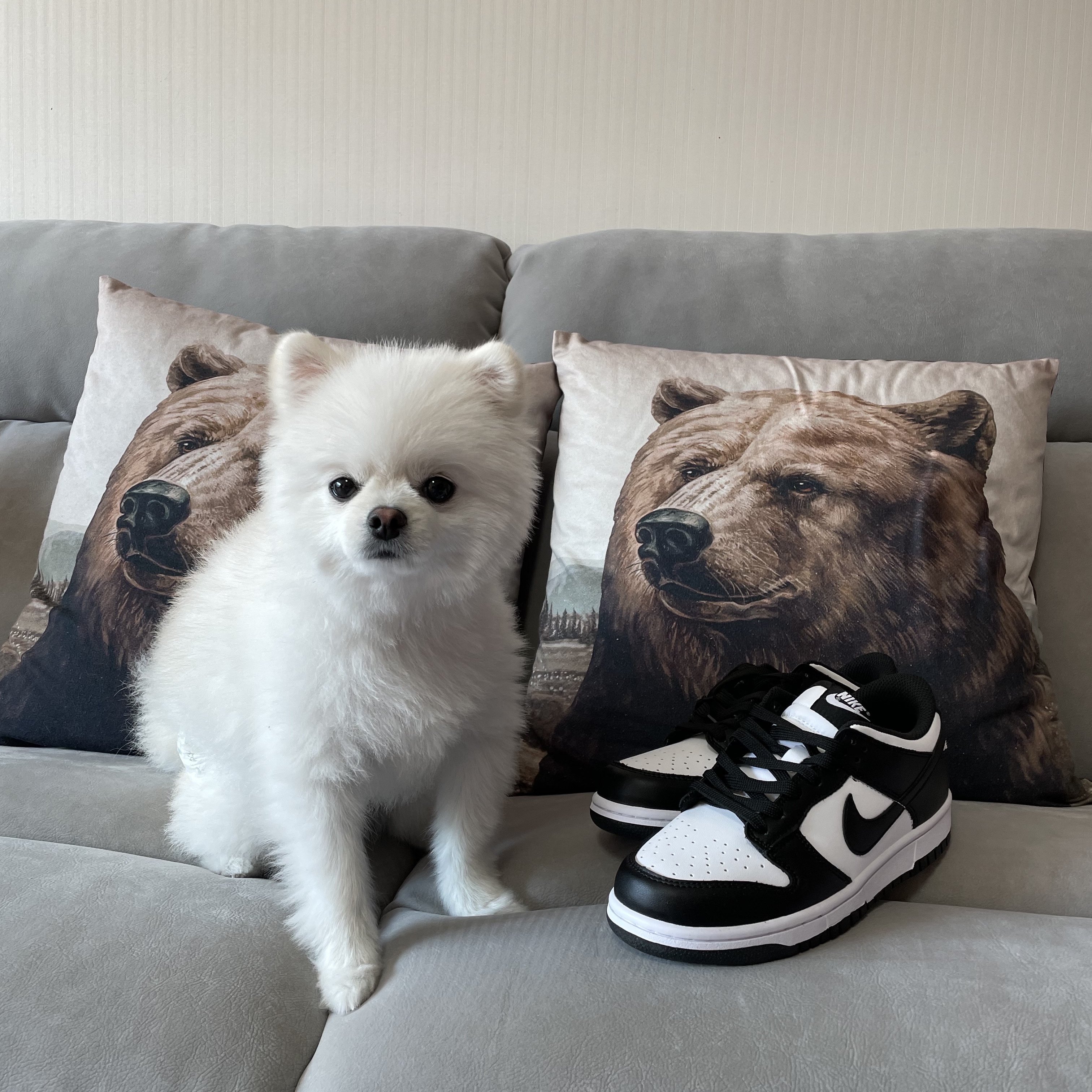 Nike Dunk Low Retro Black 착용 스타일 - 3