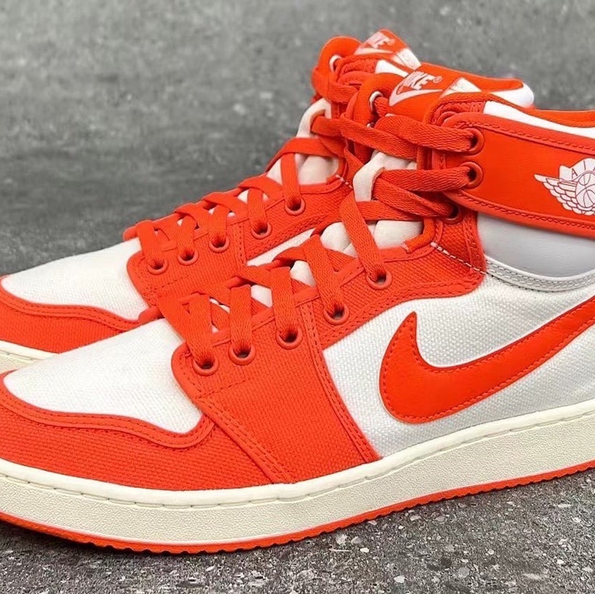 Jordan 1 KO Rush Orange 착용 스타일 - 3