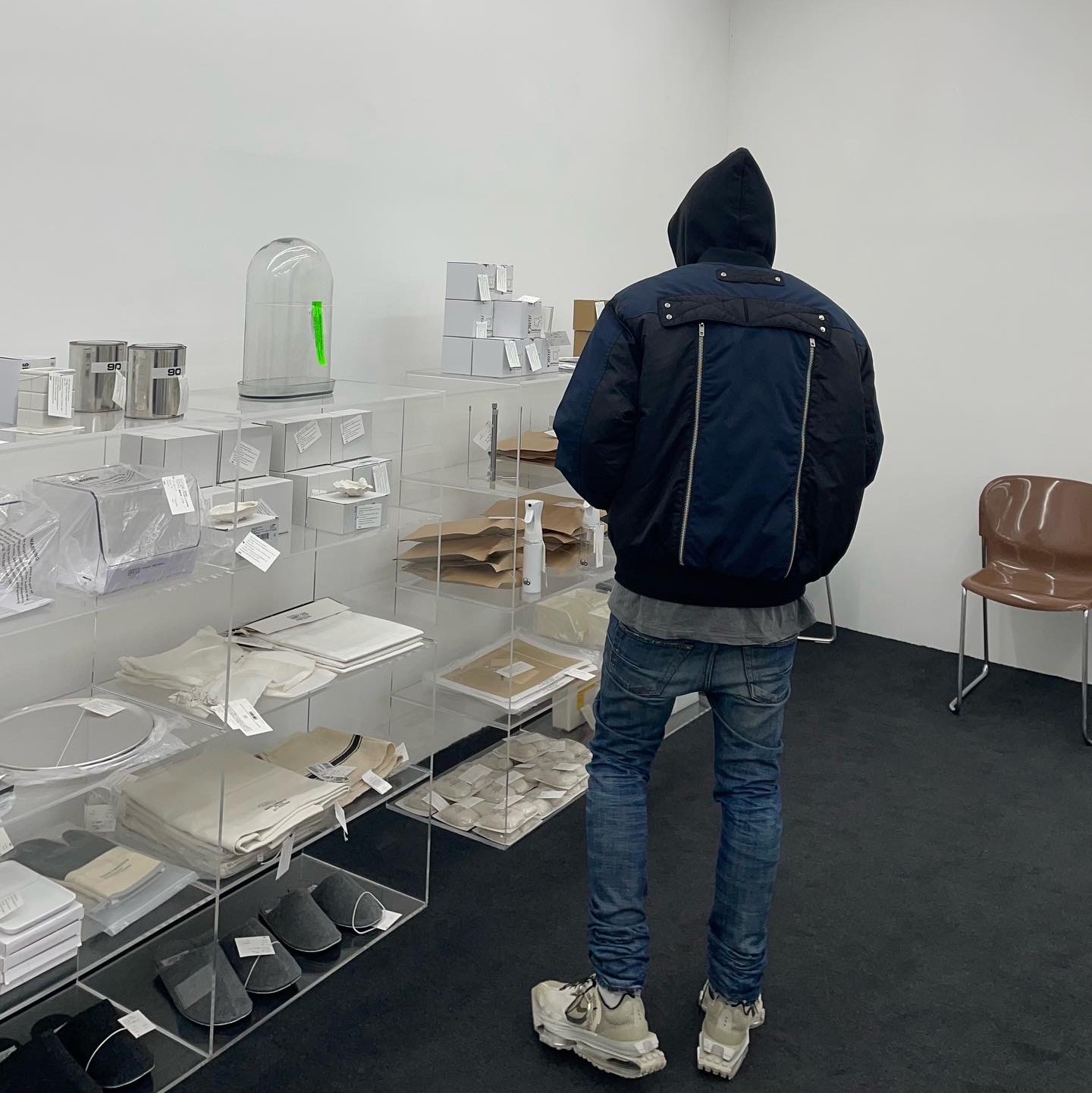 Nike x Matthew M Williams Zoom 004 Stone 착용 스타일 - 2