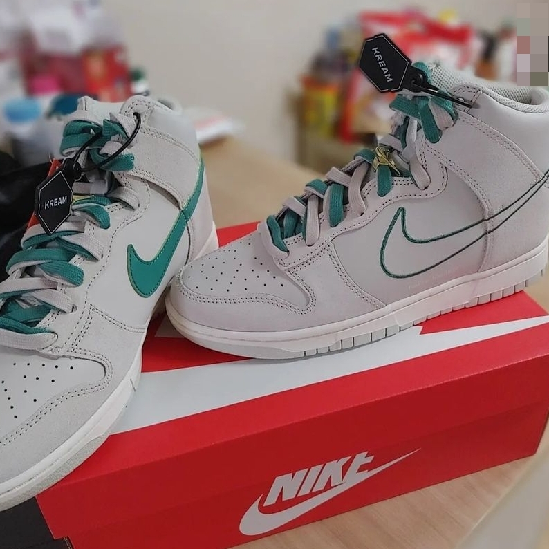 Nike Dunk High SE First Use Sail 착용 스타일 - 2