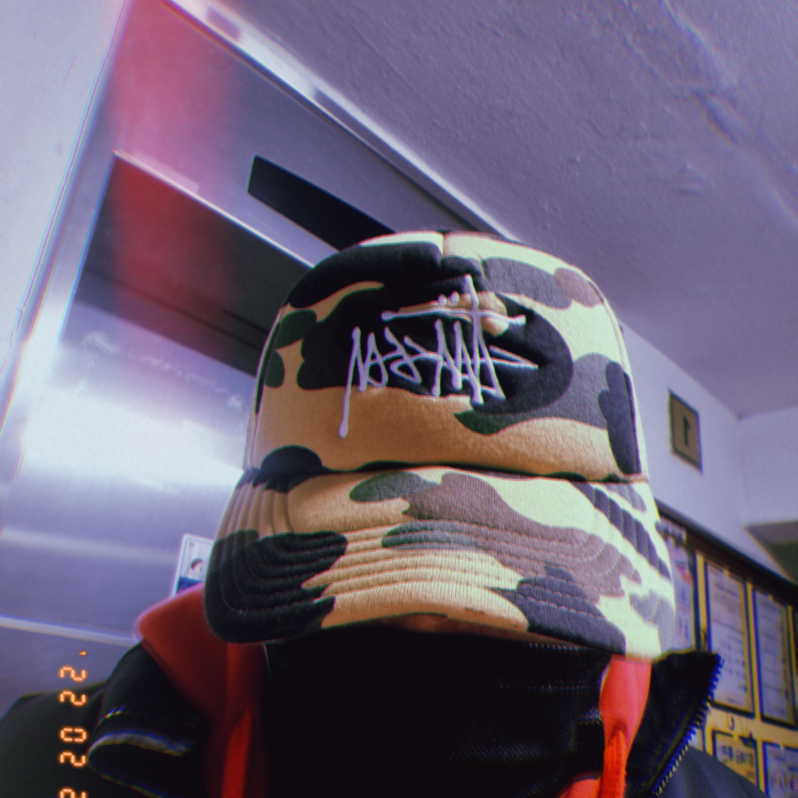 Stussy x BAPE Trucker Cap Yellow 착용 스타일 - 2