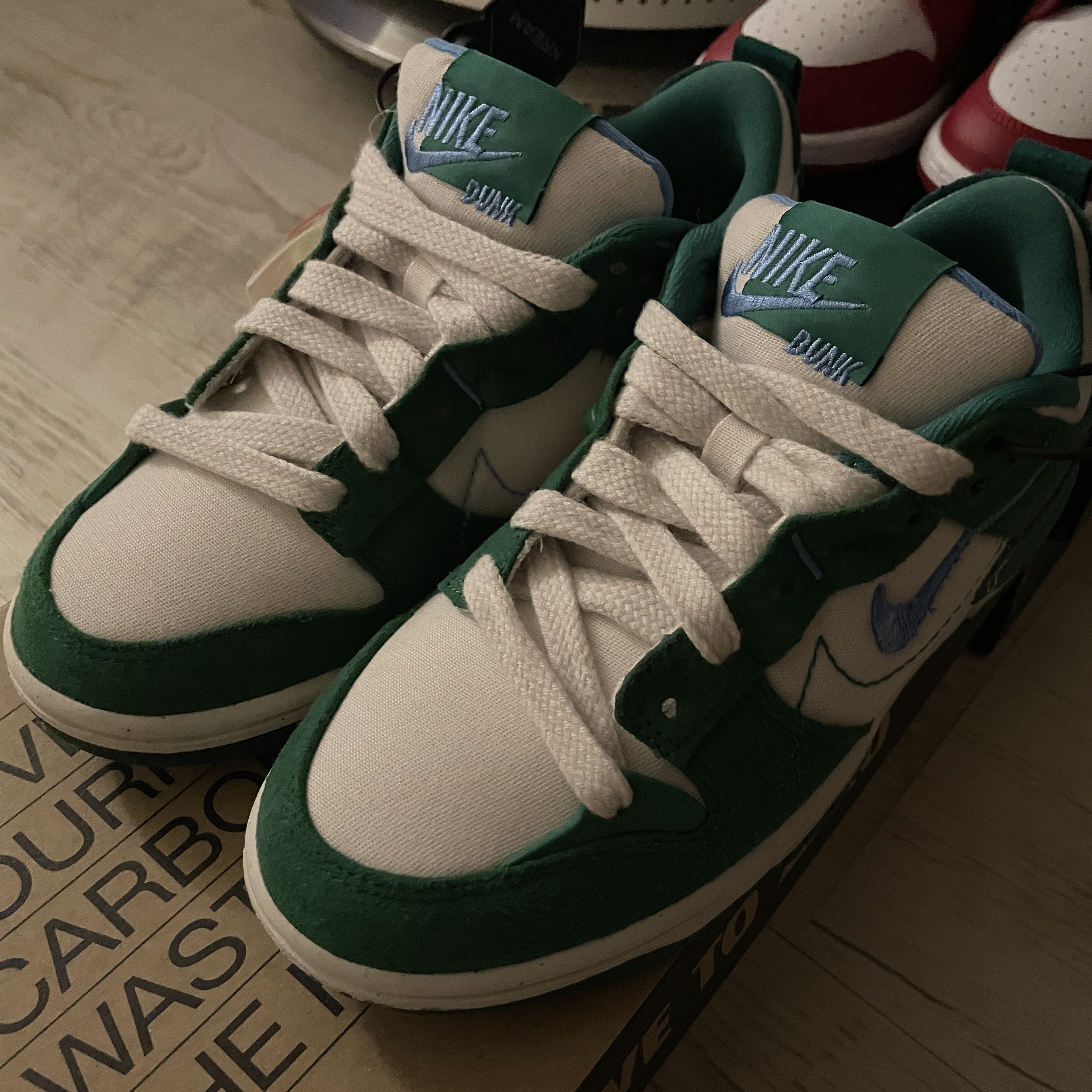 (W) Nike Dunk Low Disrupt 2 Phantom University Blue 착용 스타일