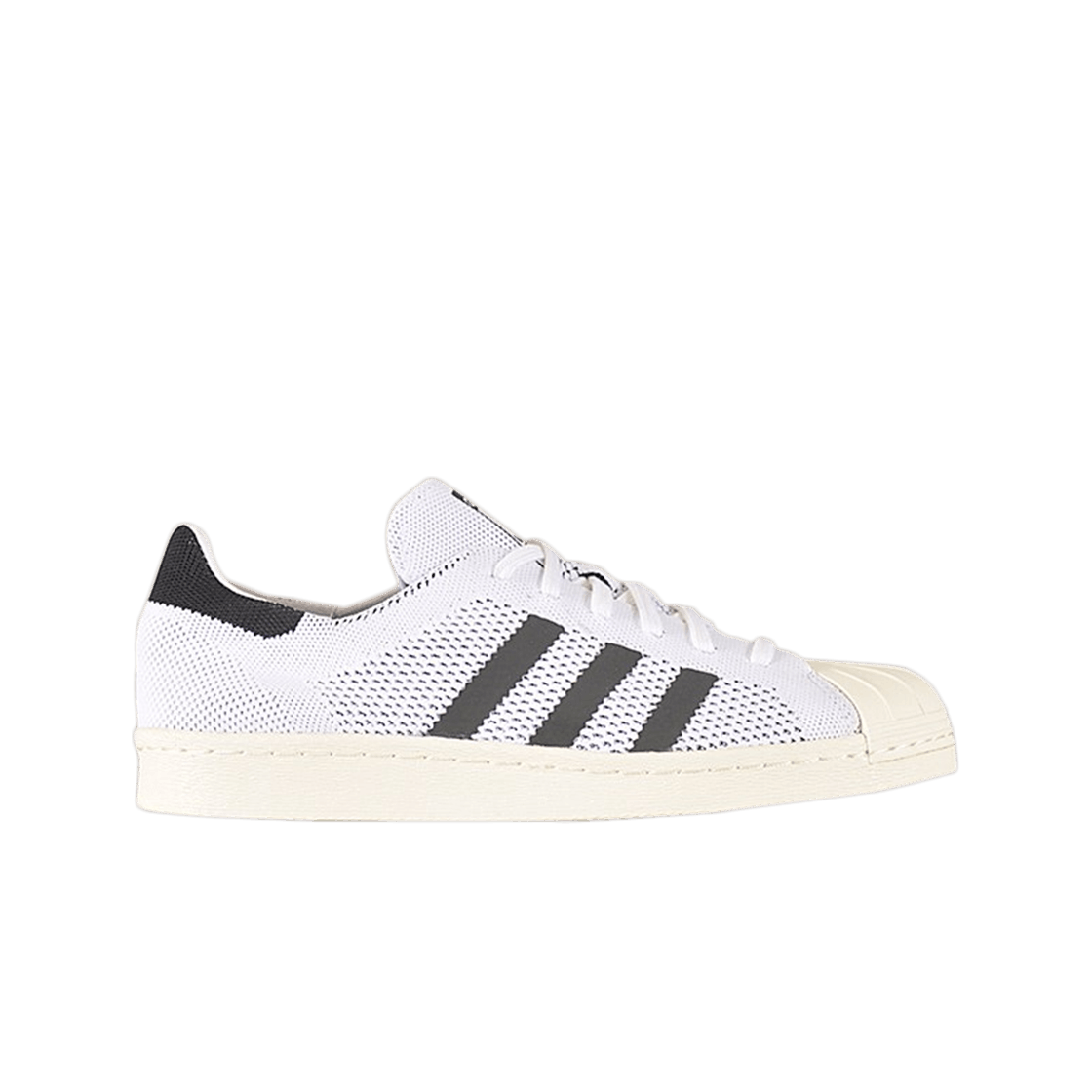 S77440 Adidas Superstar 80s Primeknit White Black