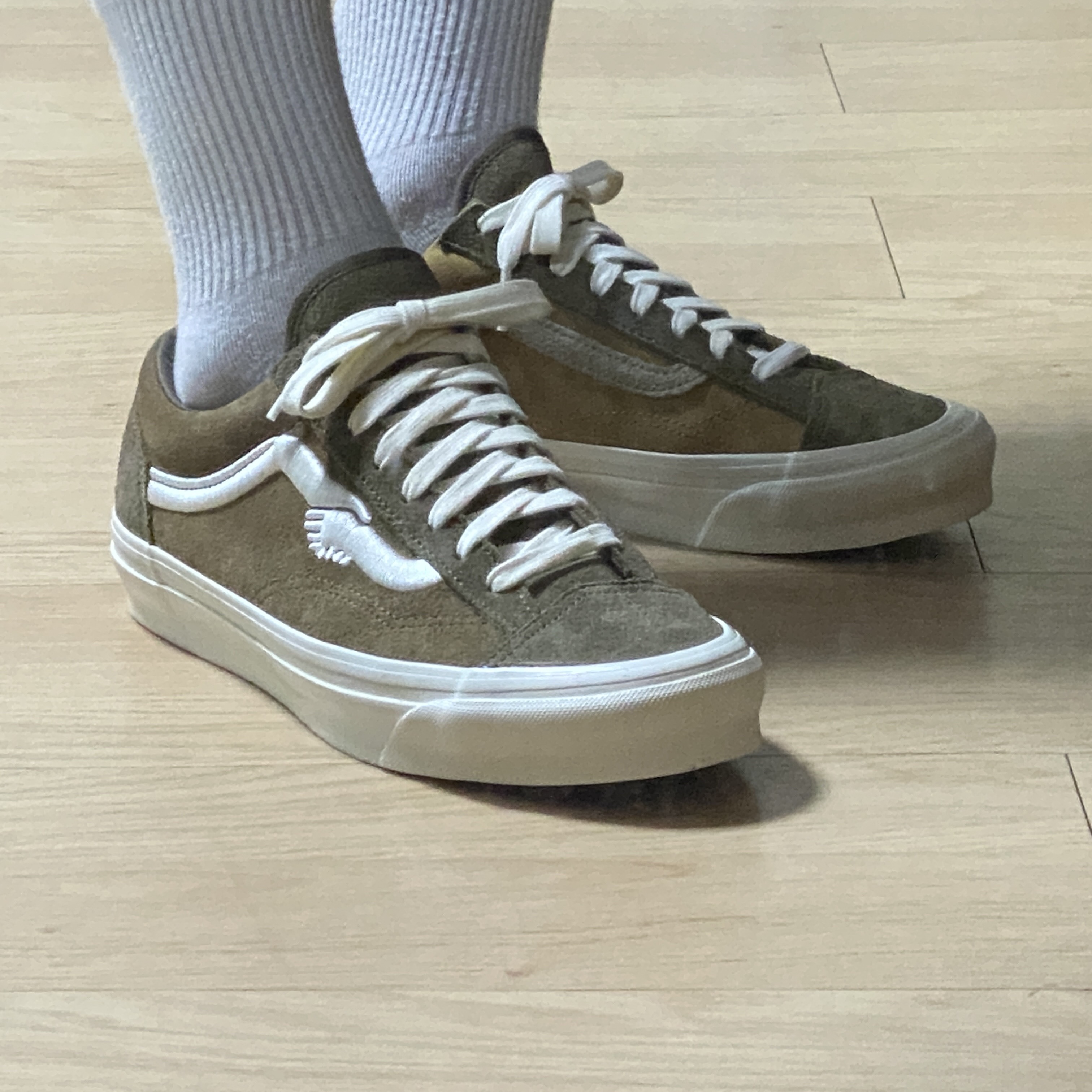 Vans Vault x Notre OG Style 36 LX Brown 착용 스타일