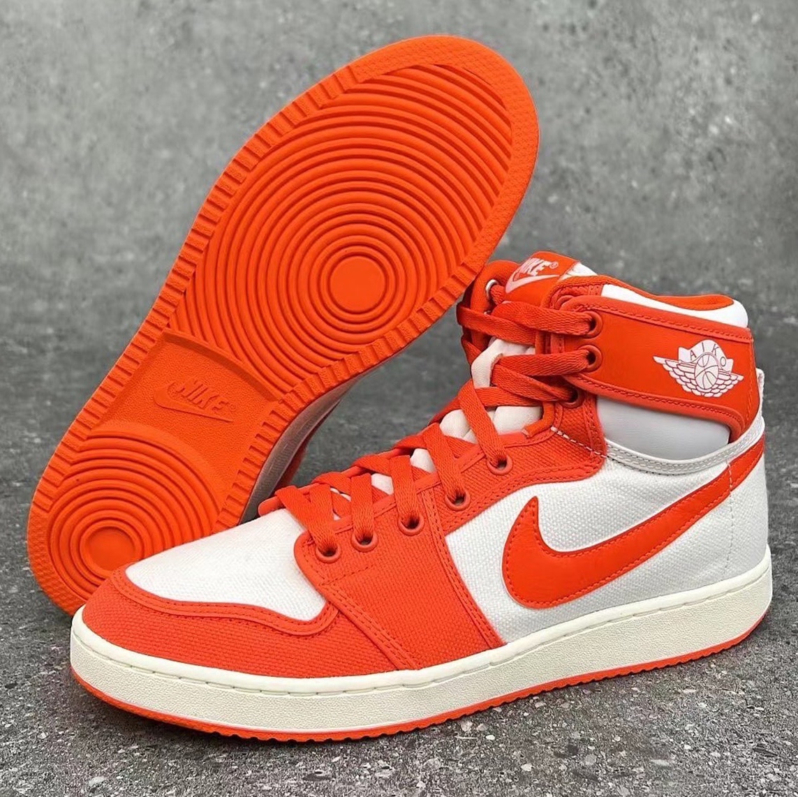 Jordan 1 KO Rush Orange 착용 스타일 - 2