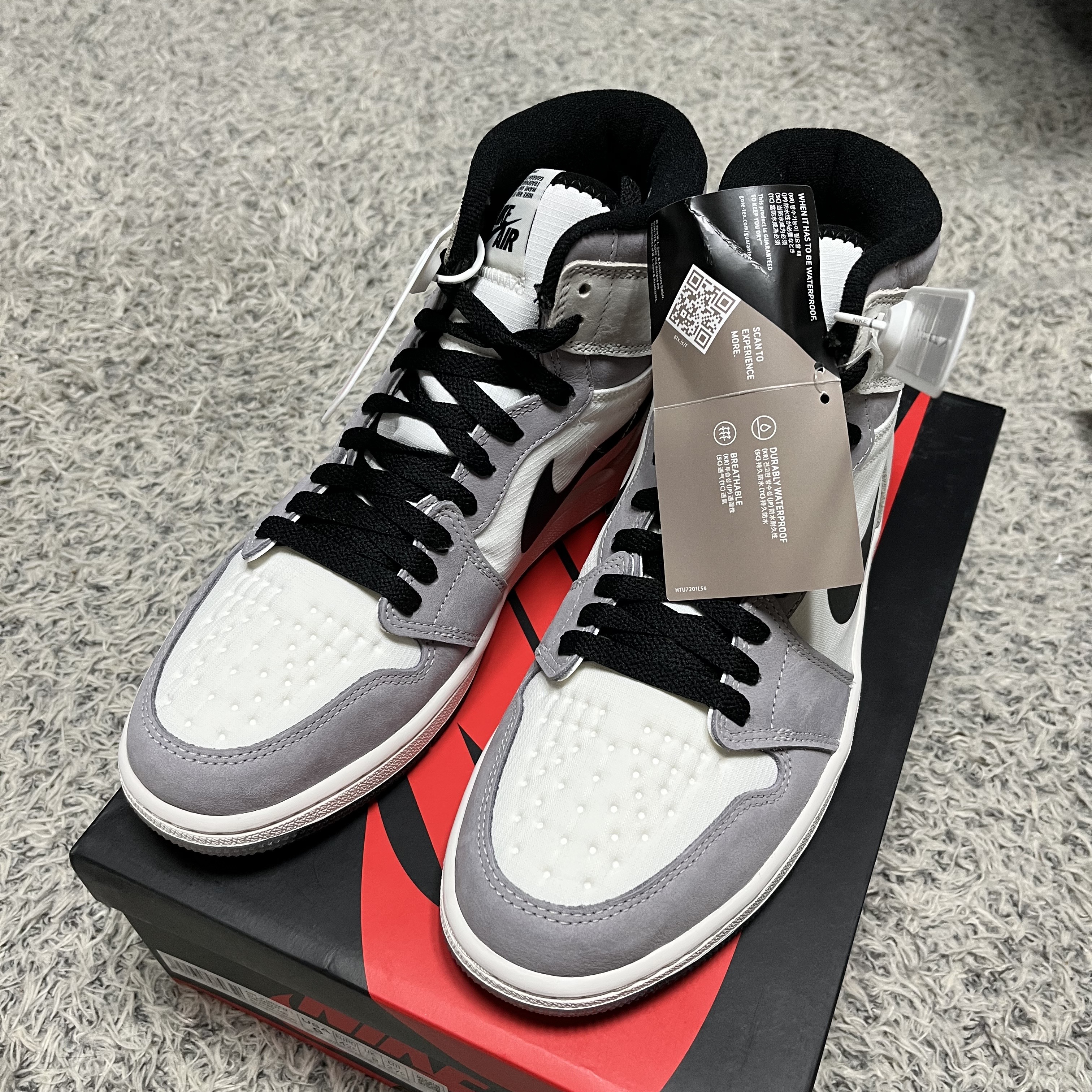 Jordan 1 Element Gore-Tex Sail 착용 스타일